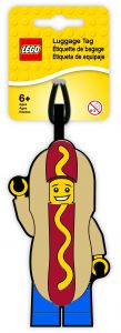 bagagelabel lego hotdogverkoper 5005582