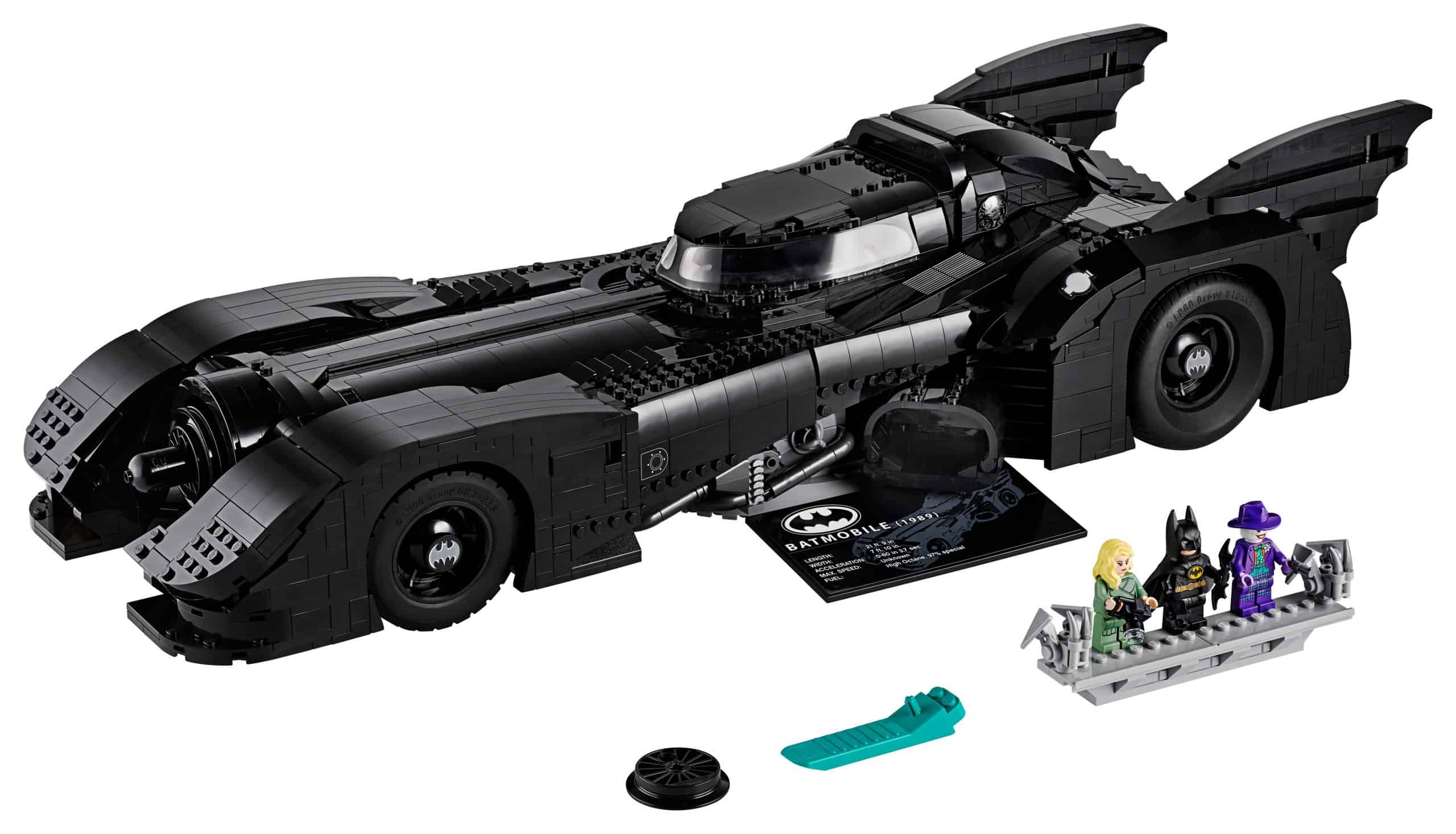 Lego 1989 Batmobile 76139 Scaled