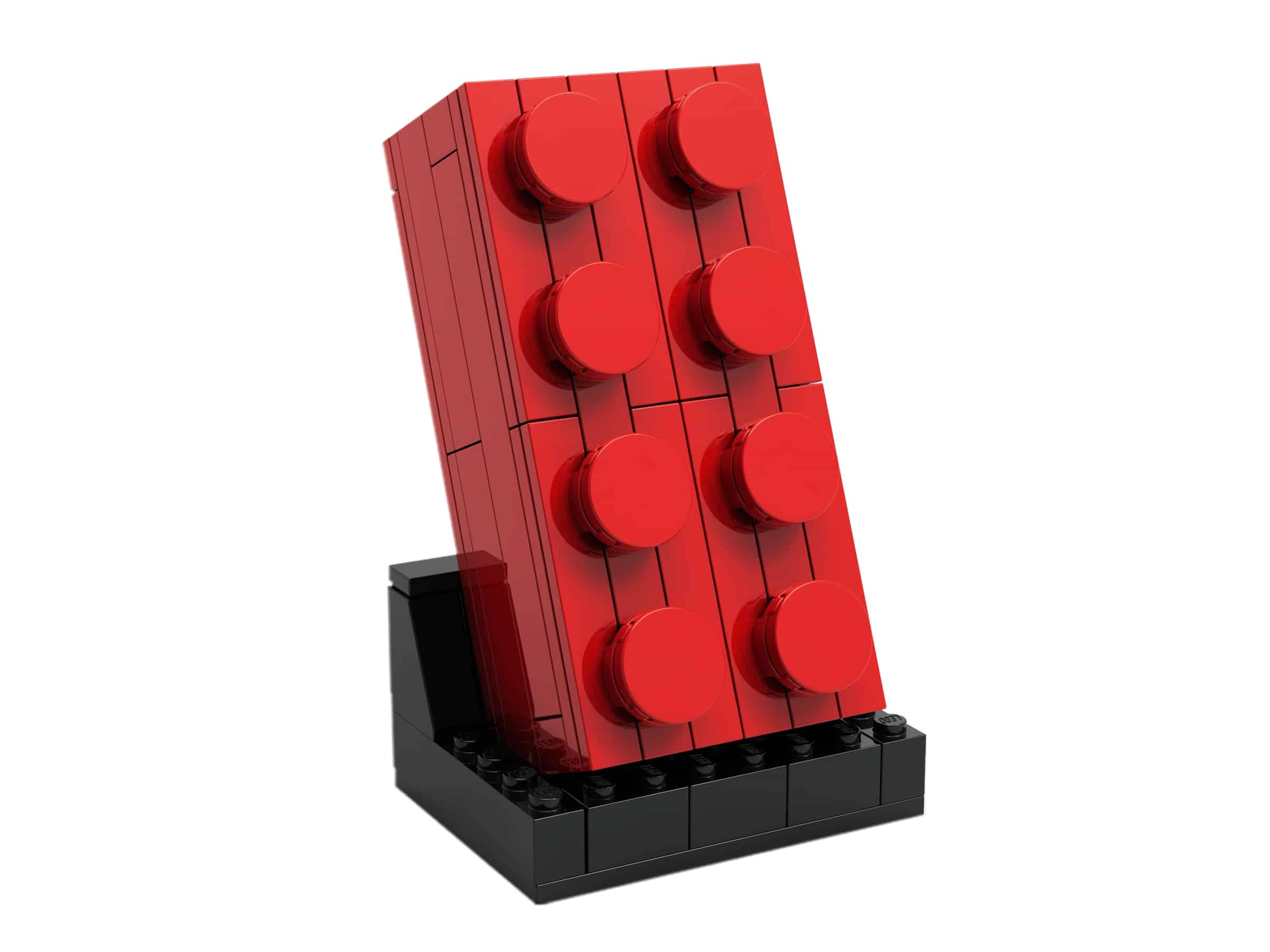 Lego 2X4 Rode Steen Om Zelf Te Bouwen 5006085