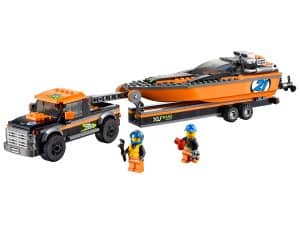 Lego 4X4 Met Speedboot 60085