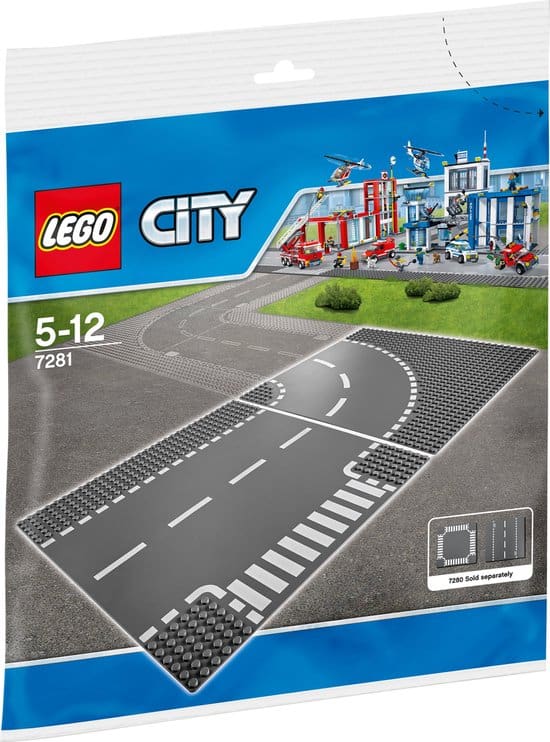 LEGO 7281 T-kruising en bocht