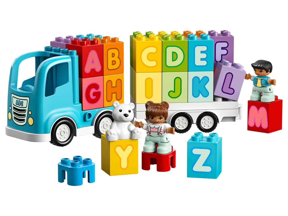 lego alfabet vrachtwagen 10915