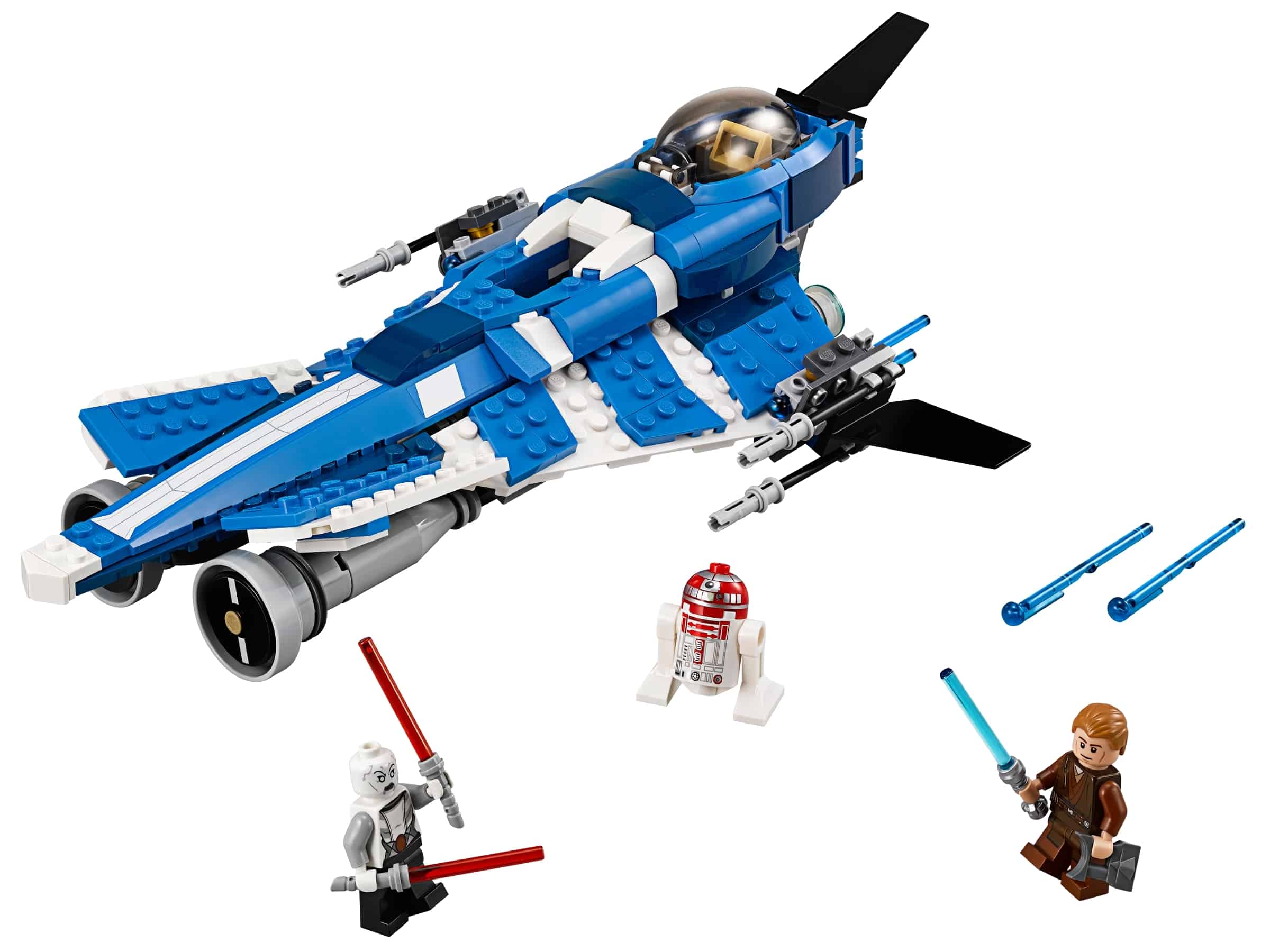 lego anakins custom jedi starfighter 75087