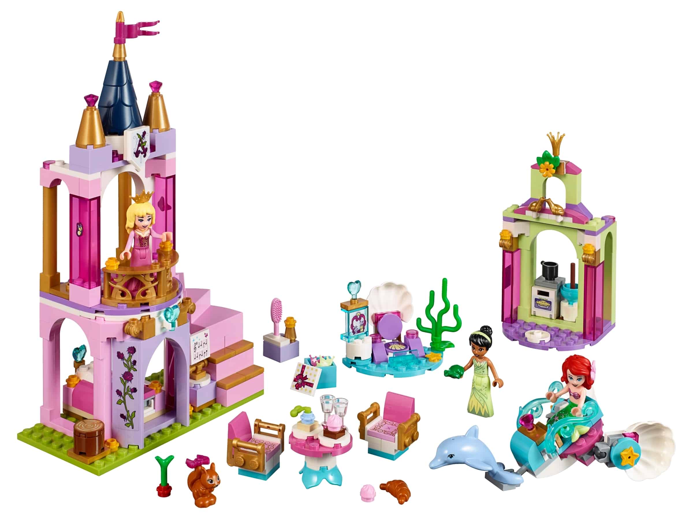 Lego Ariels Auroras En Tianas Koninklijke Viering 41162
