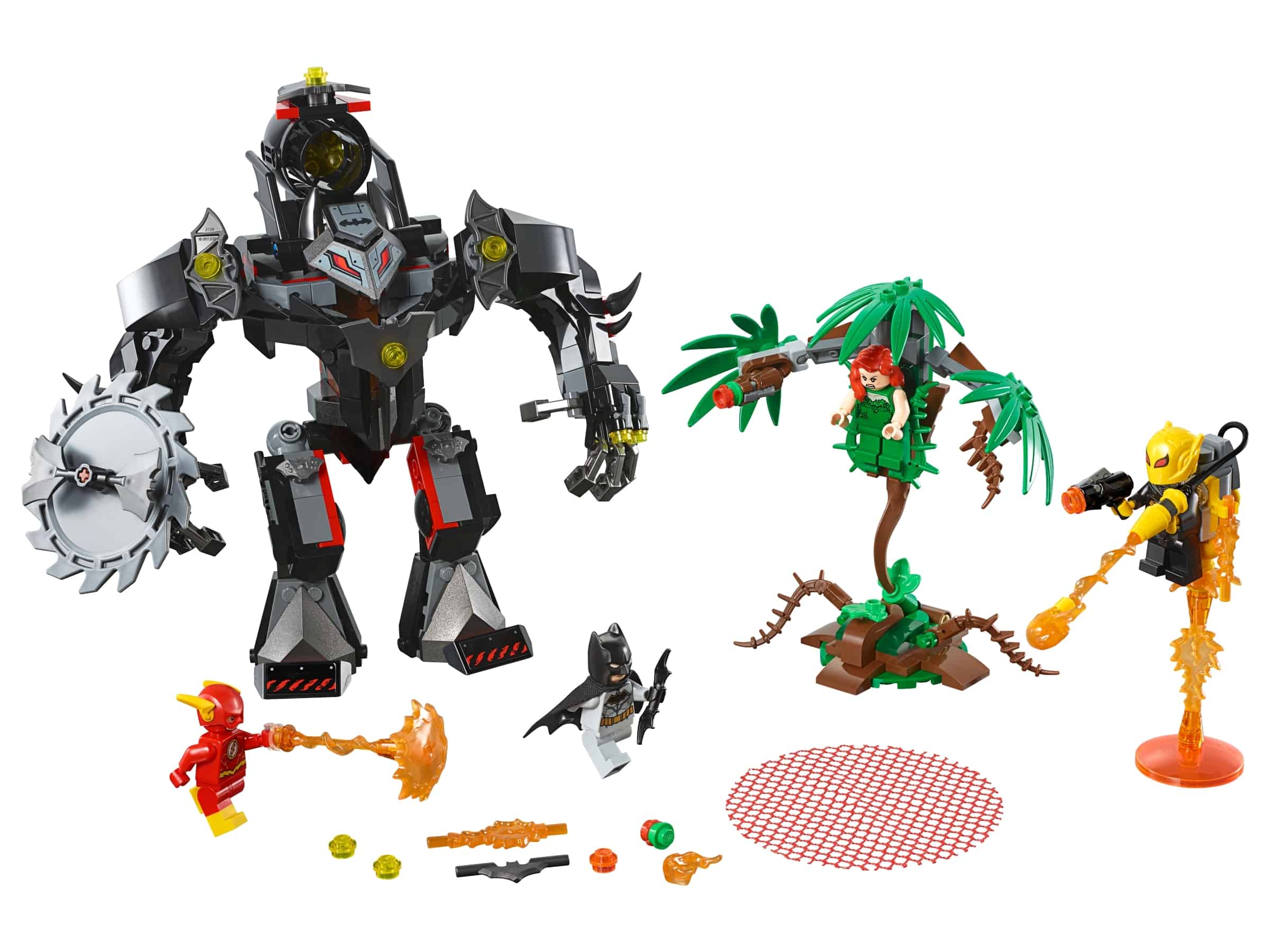 lego batman mecha vs poison ivy mecha 76117