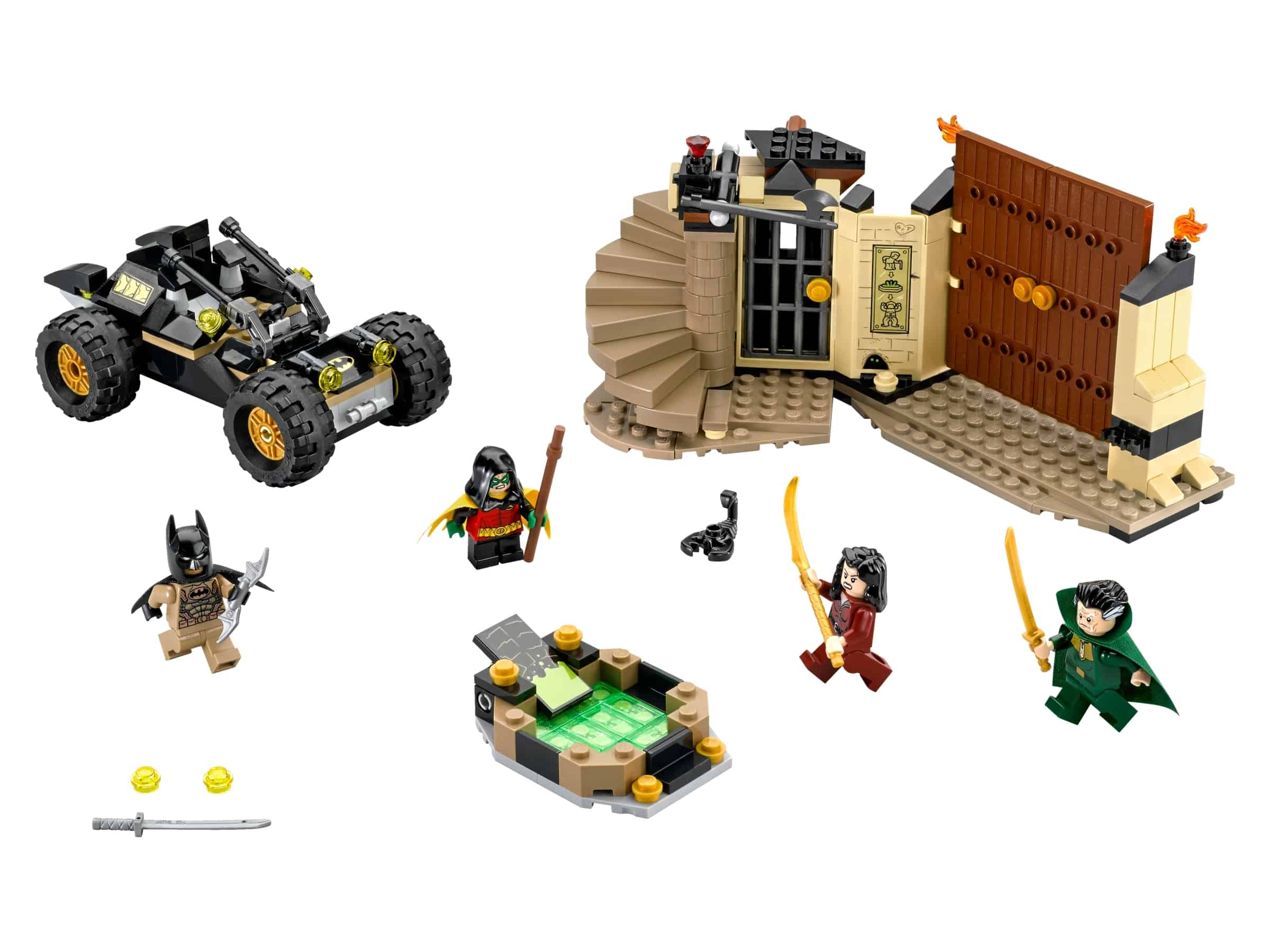 lego batman redding uit ras al ghul 76056