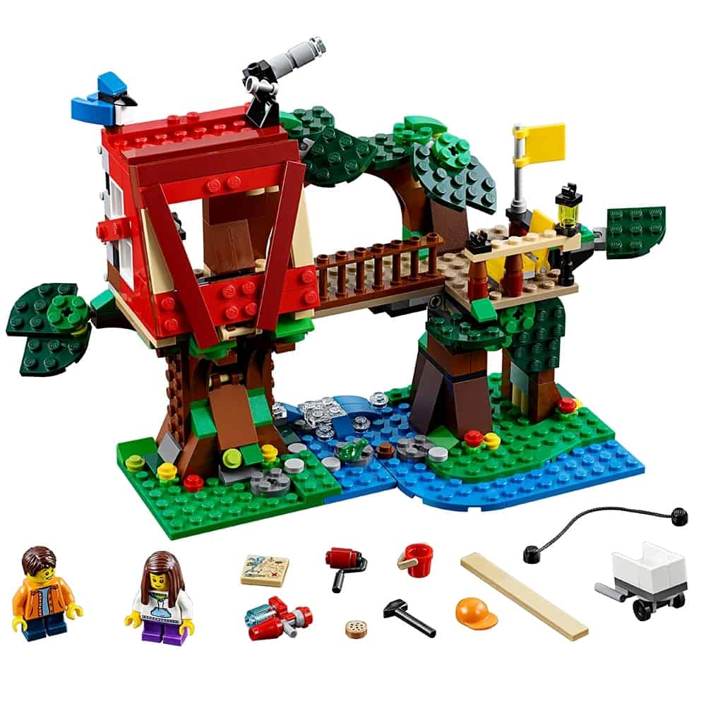 lego boomhut avonturen 31053