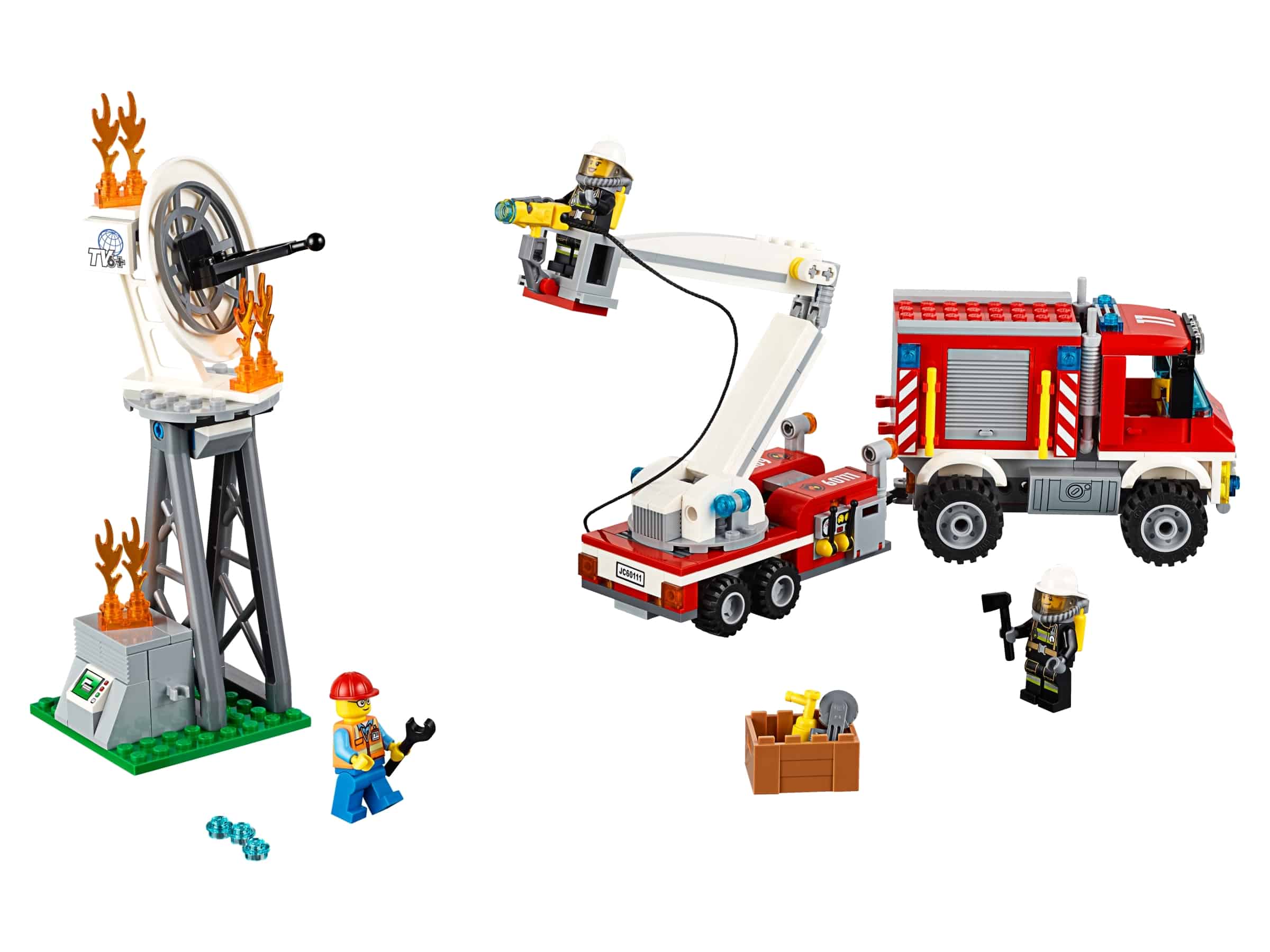 Lego Brandweer Hulpvoertuig 60111