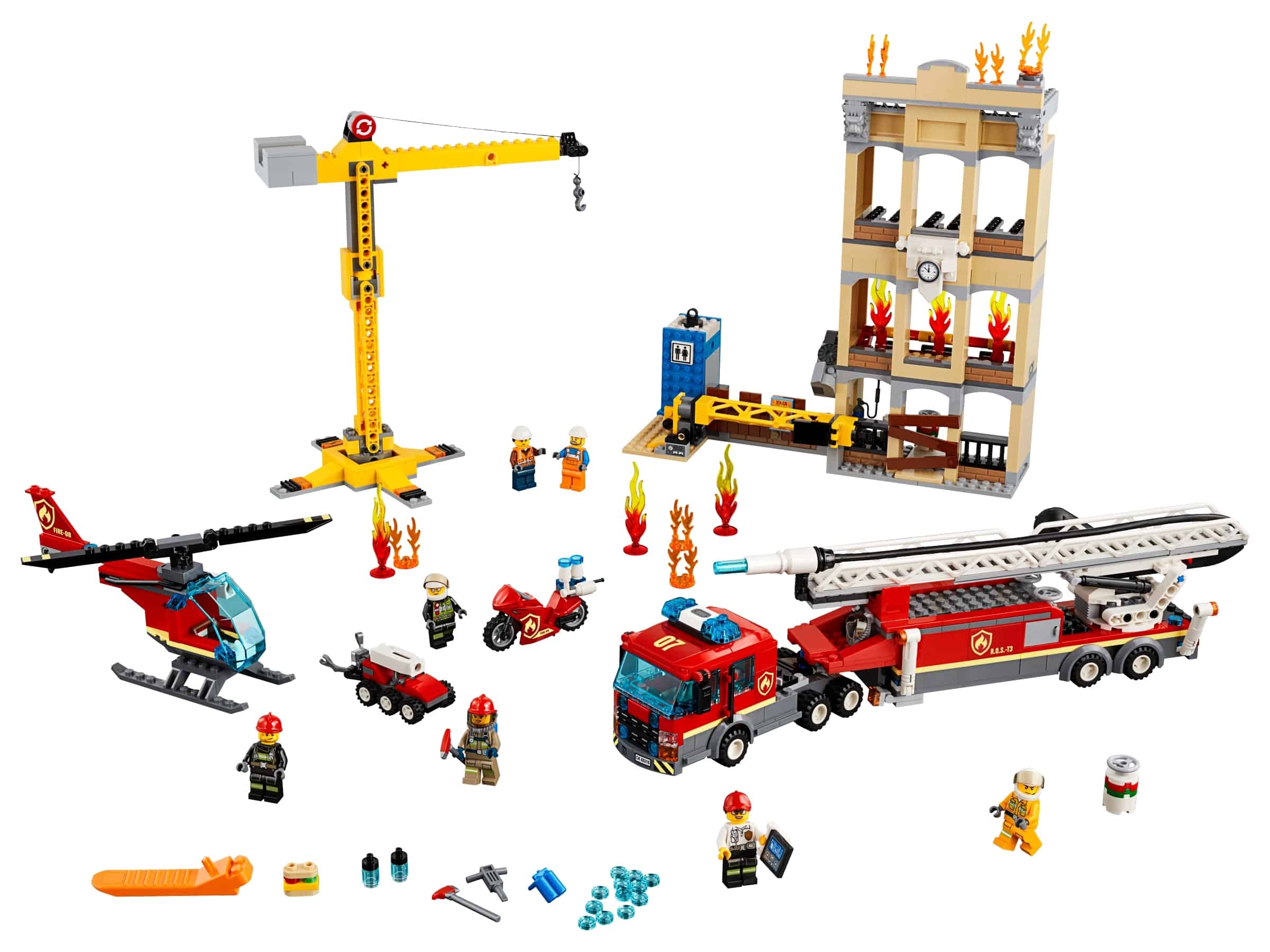 Lego Brandweerkazerne In De Stad 60216
