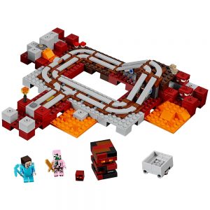 LEGO De Nether spoorweg 21130