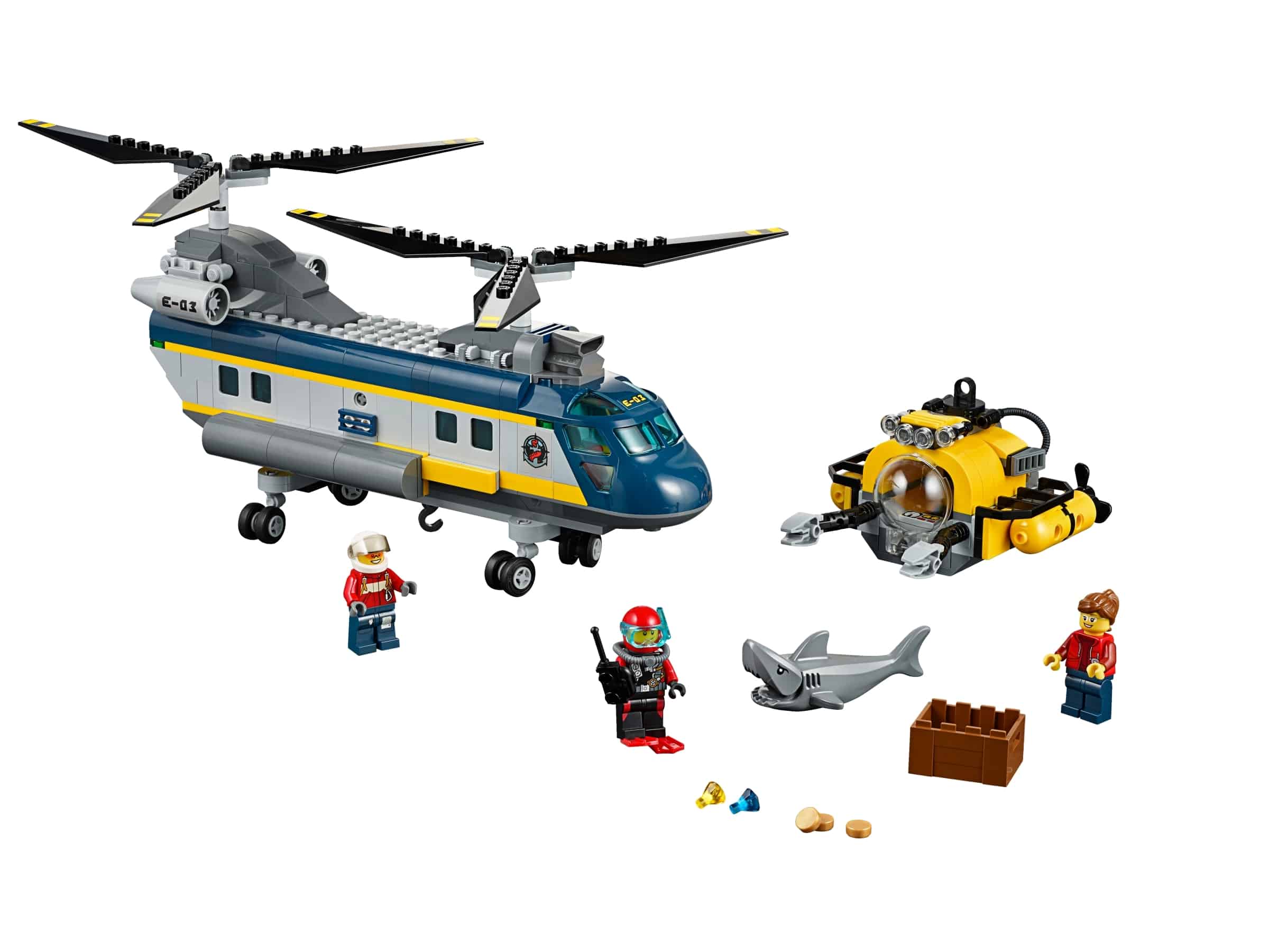 Lego Diepzee Helikopter 60093