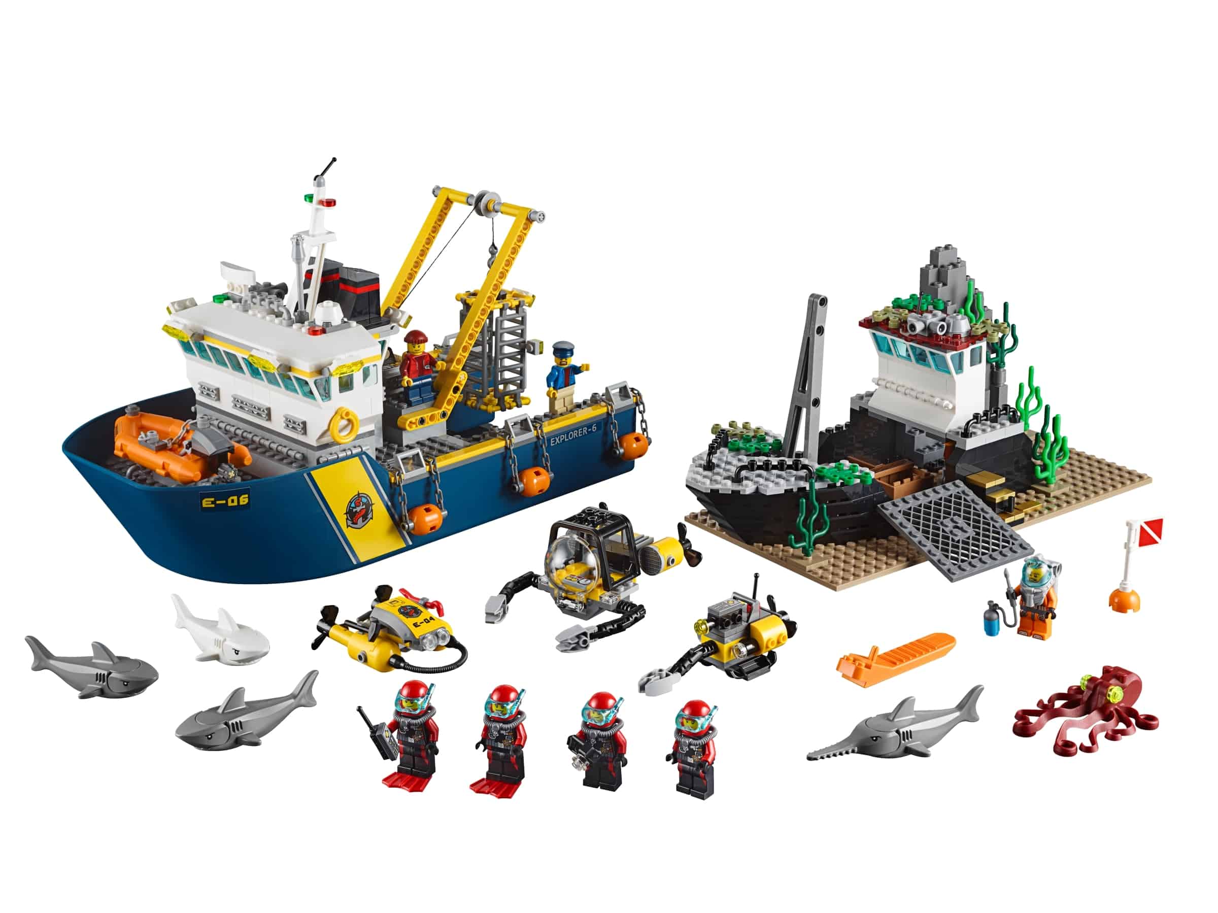 Lego Diepzee Onderzoeksschip 60095