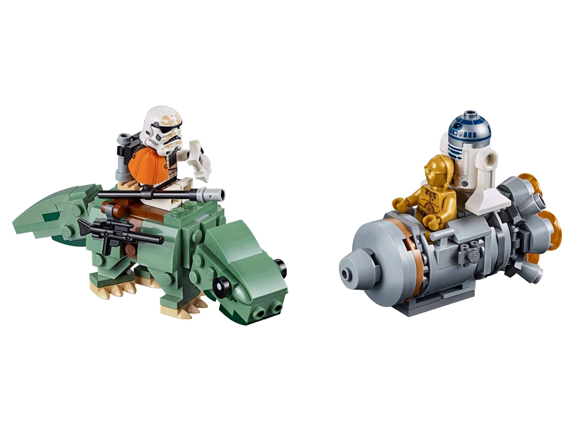 Lego Escape Pod Vs Dewback Microfighters 75228