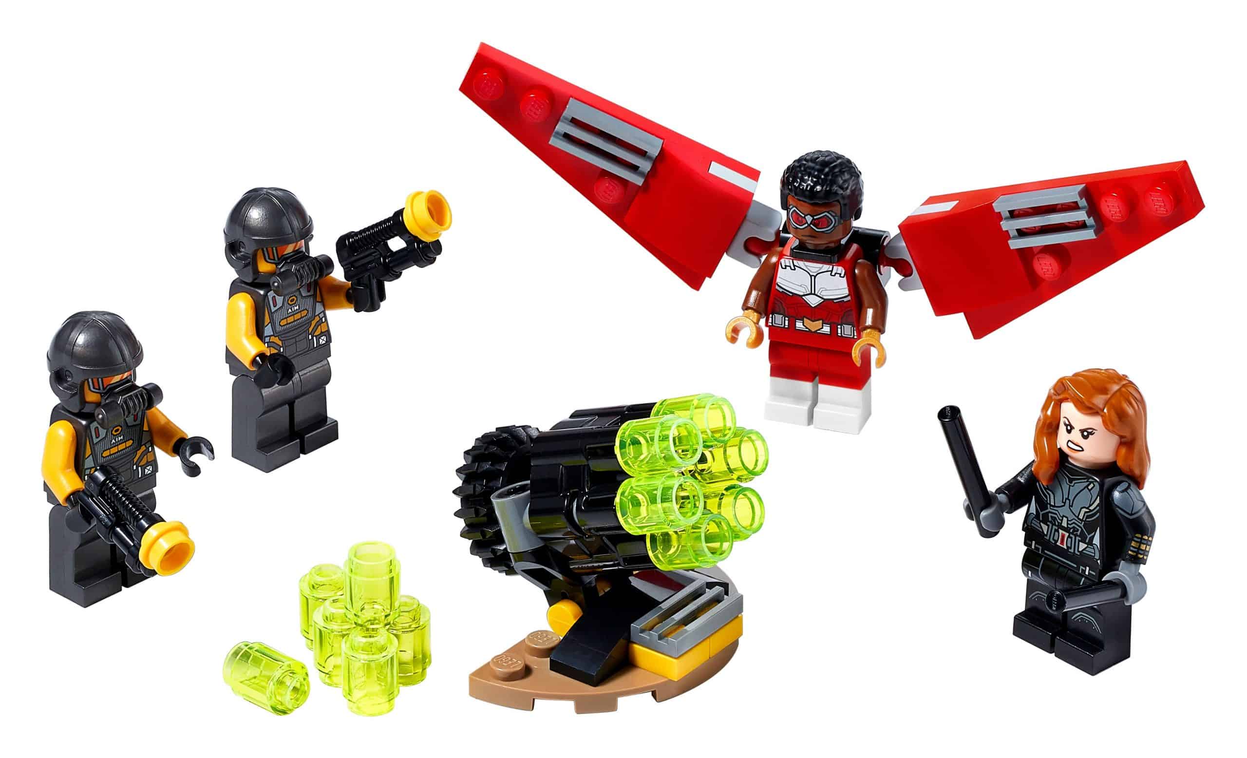 Lego Falcon Black Widow Duoteam 40418 Scaled