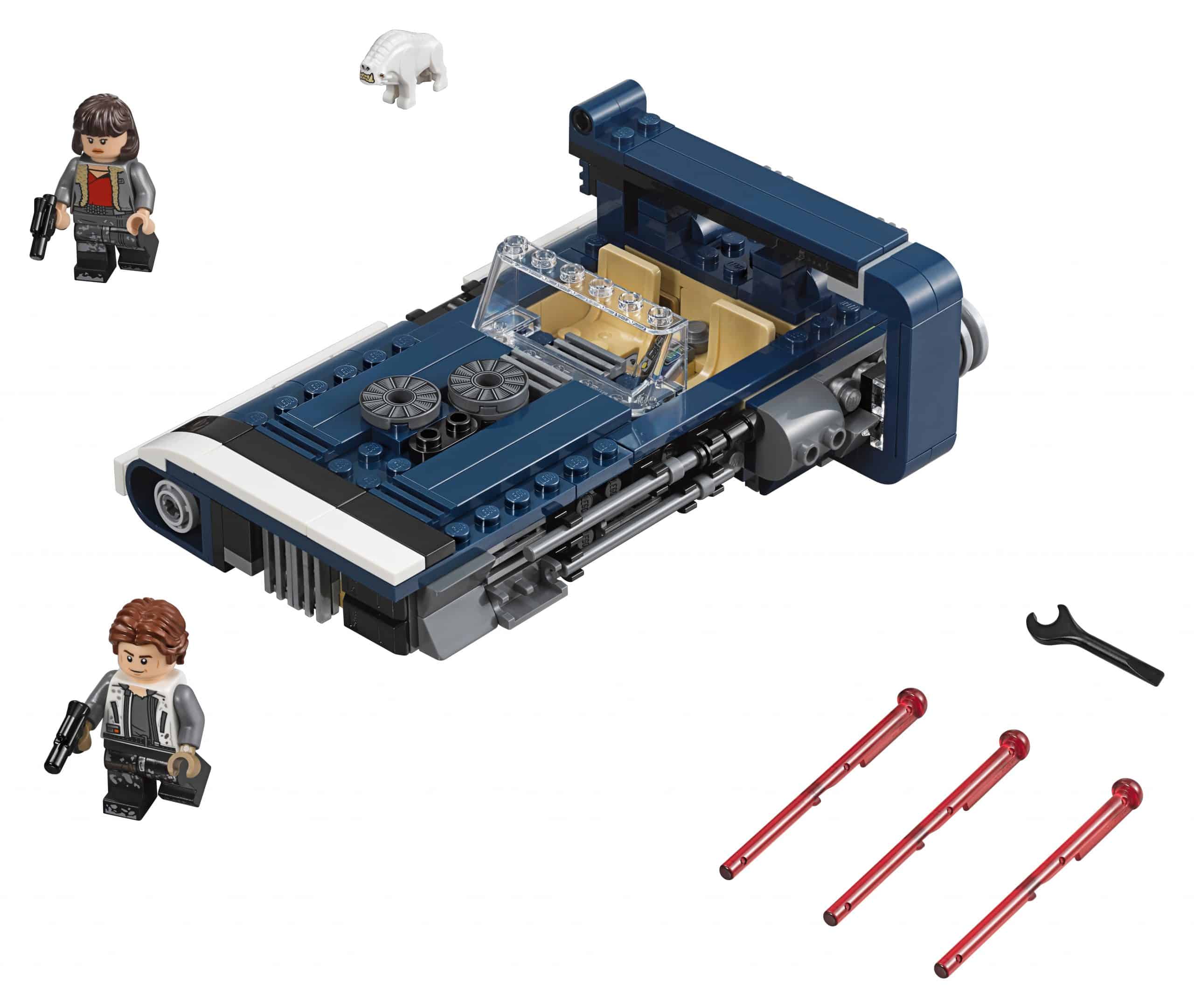 Lego Han Solos Landspeeder 75209 Scaled