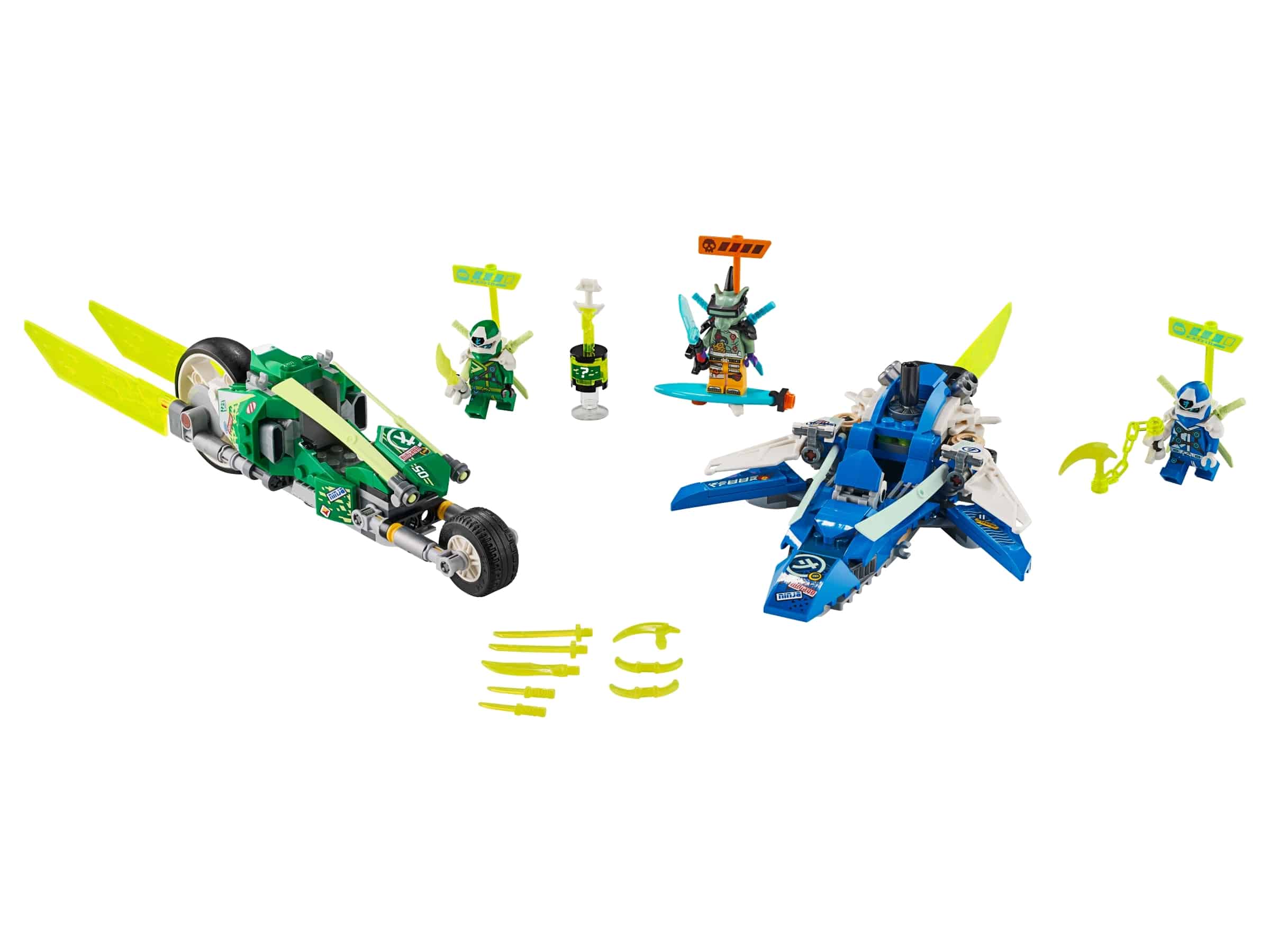 Lego Jay En Lloyds Supersnelle Racers 71709