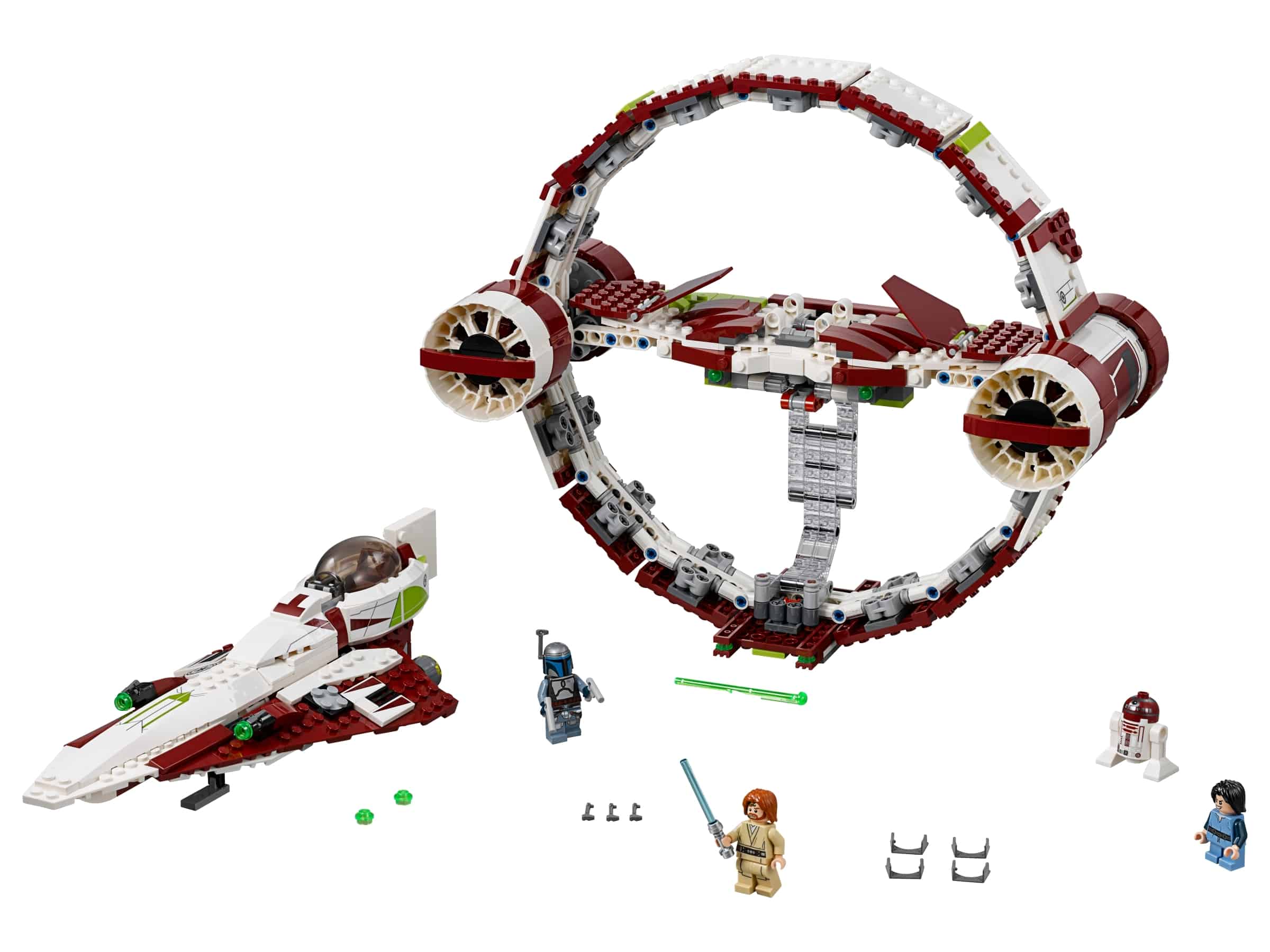 lego jedi starfighter met hyperdrive 75191