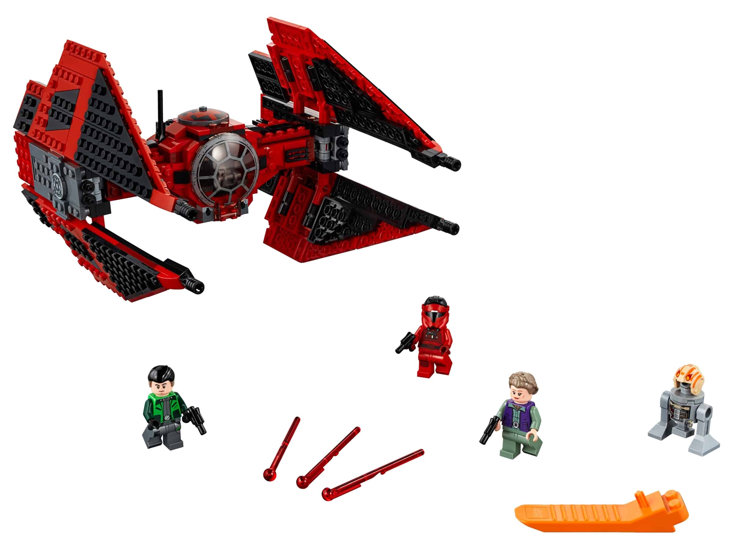 lego major vonregs tie fighter 75240