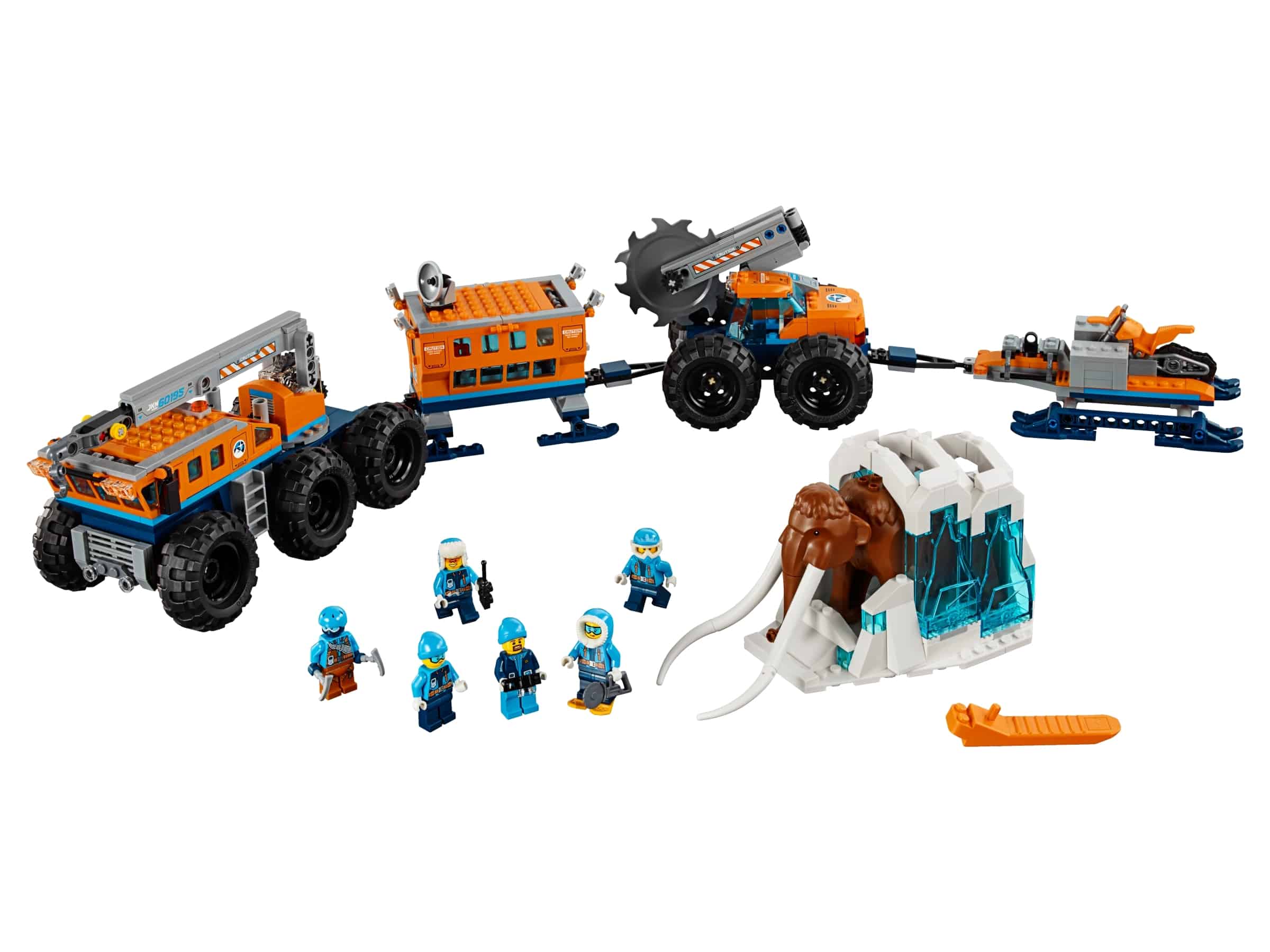 Lego Mobiele Onderzoeksbasis Op De Noordpool 60195