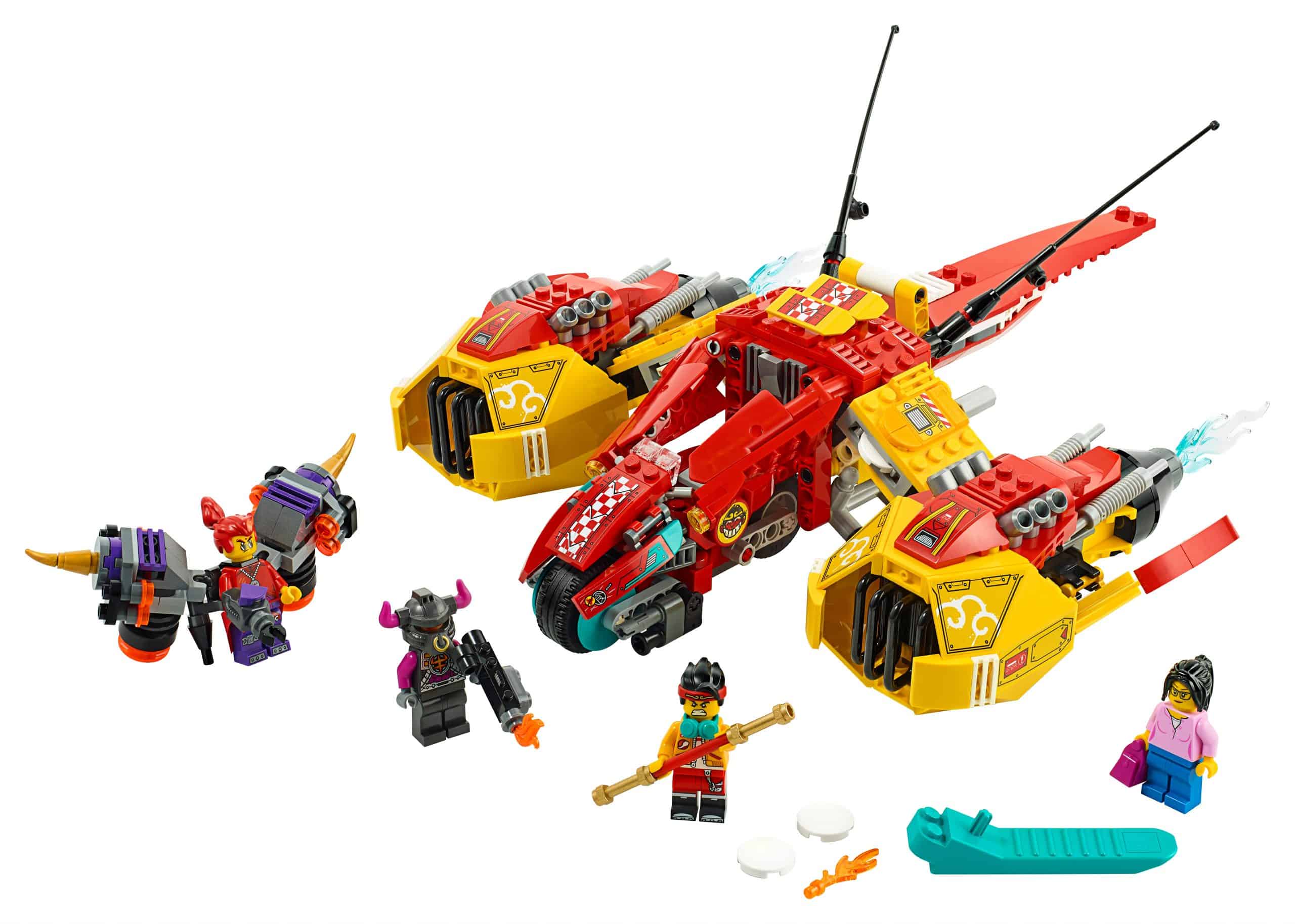 Lego Monkie Kids Wolkenvliegtuig 80008 Scaled