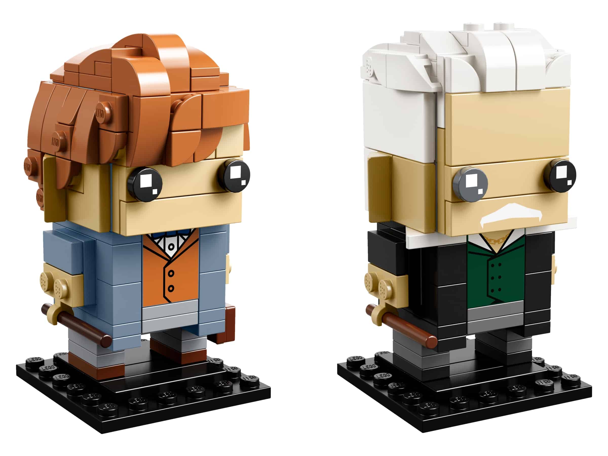 lego newt scamander gellert grindelwald 41631