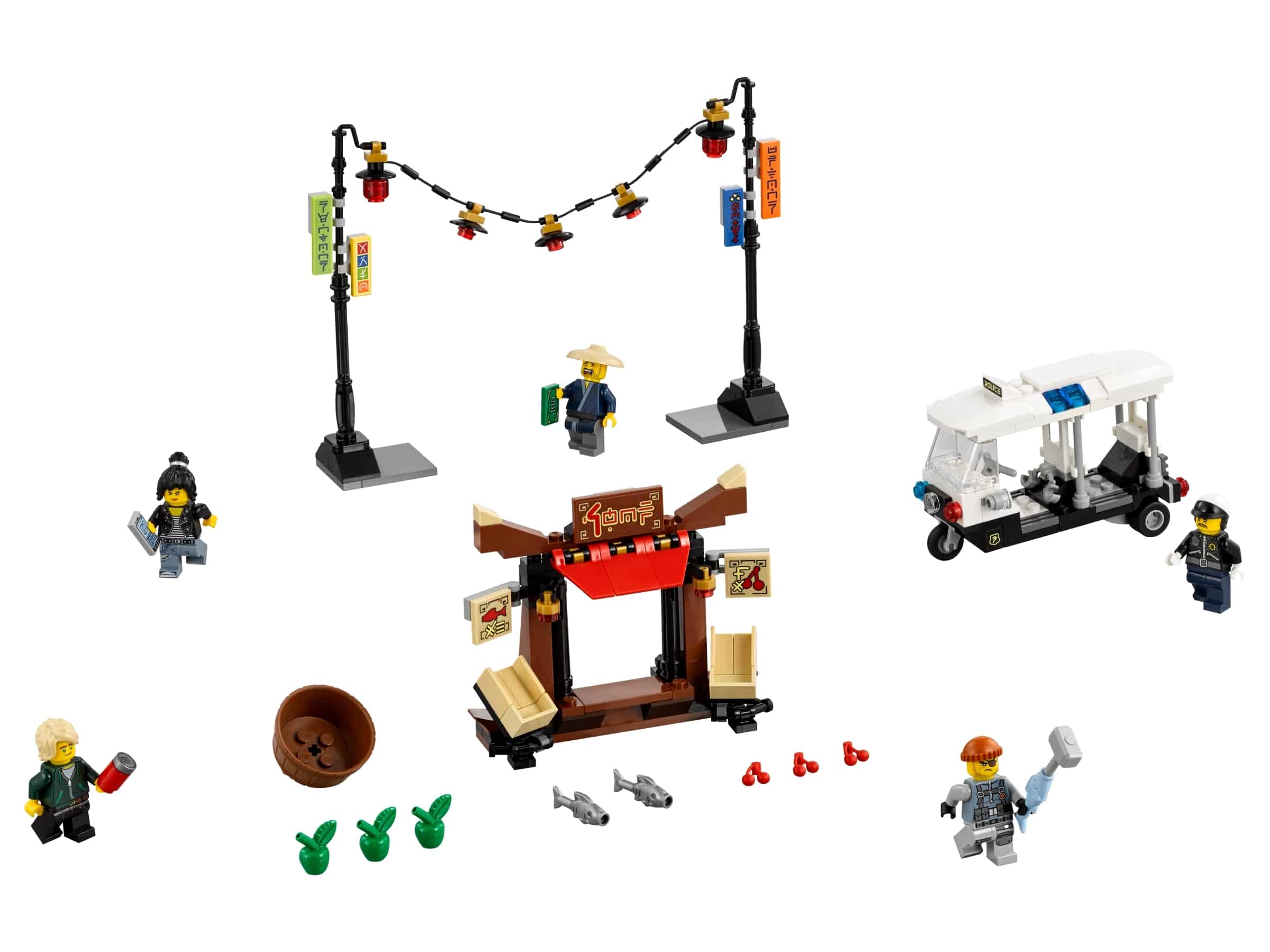 Lego Ninjago Achtervolging Door De Stad 70607