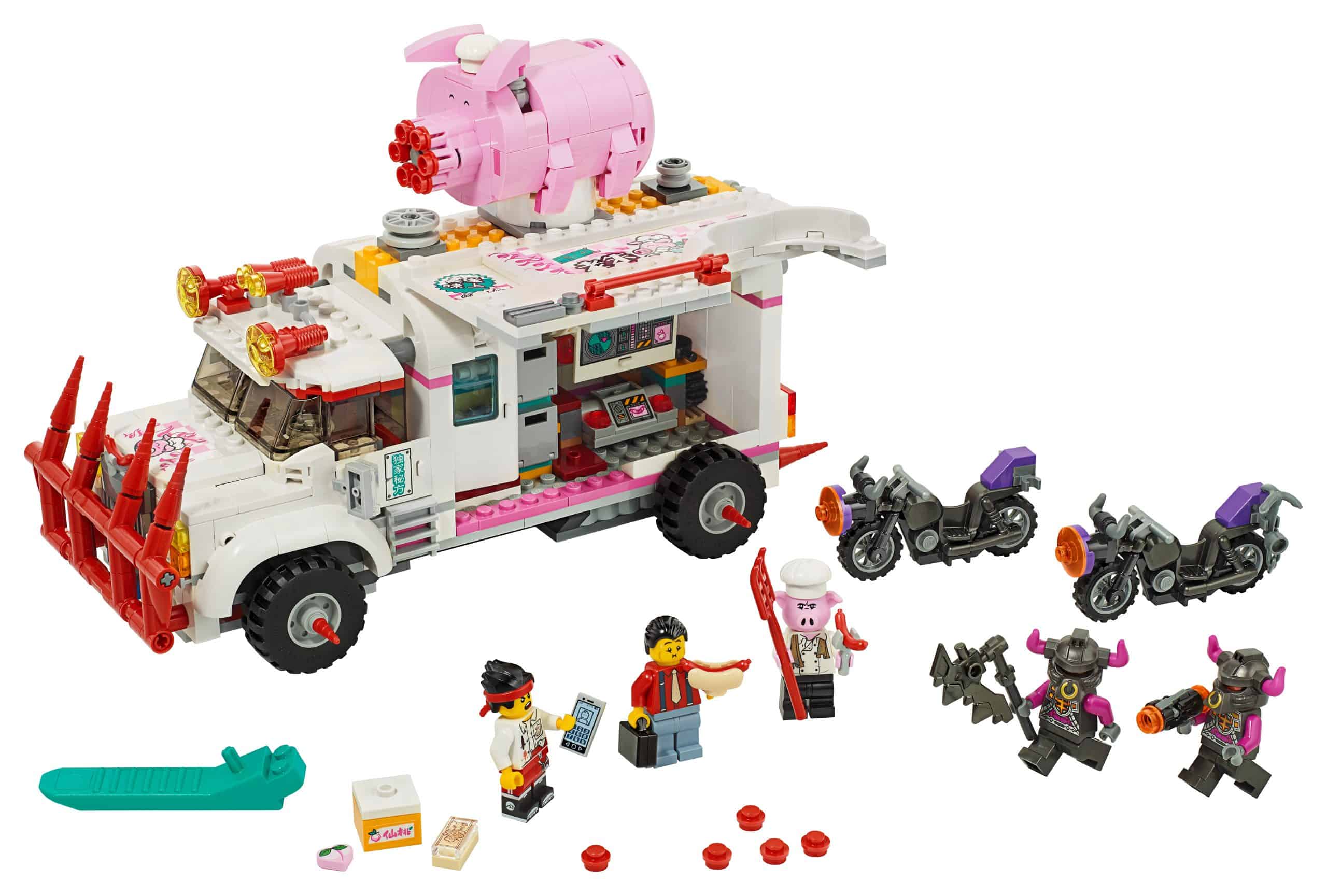 LEGO Pigsy’s foodtruck 80009