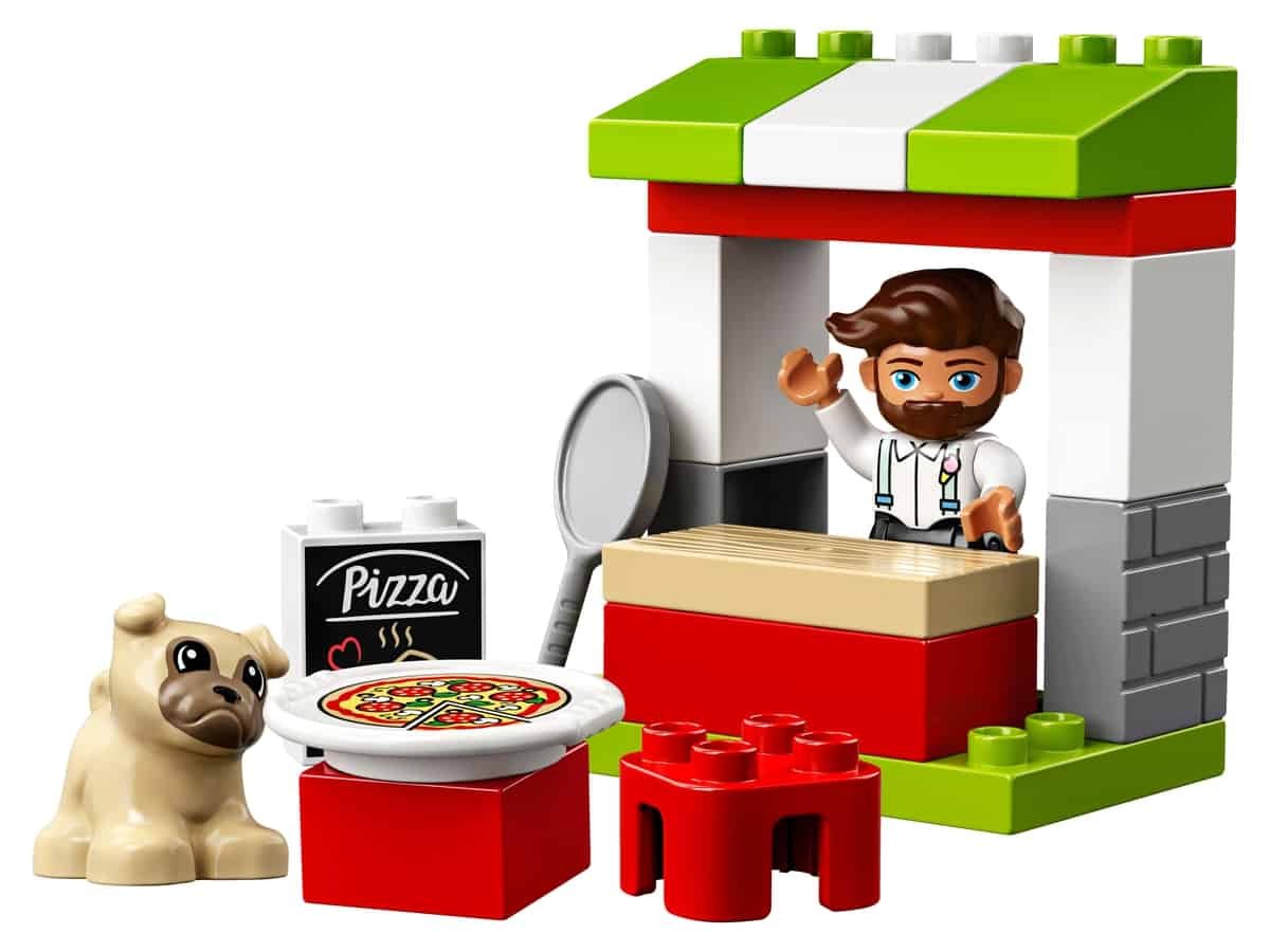 Lego Pizza Kraam 10927