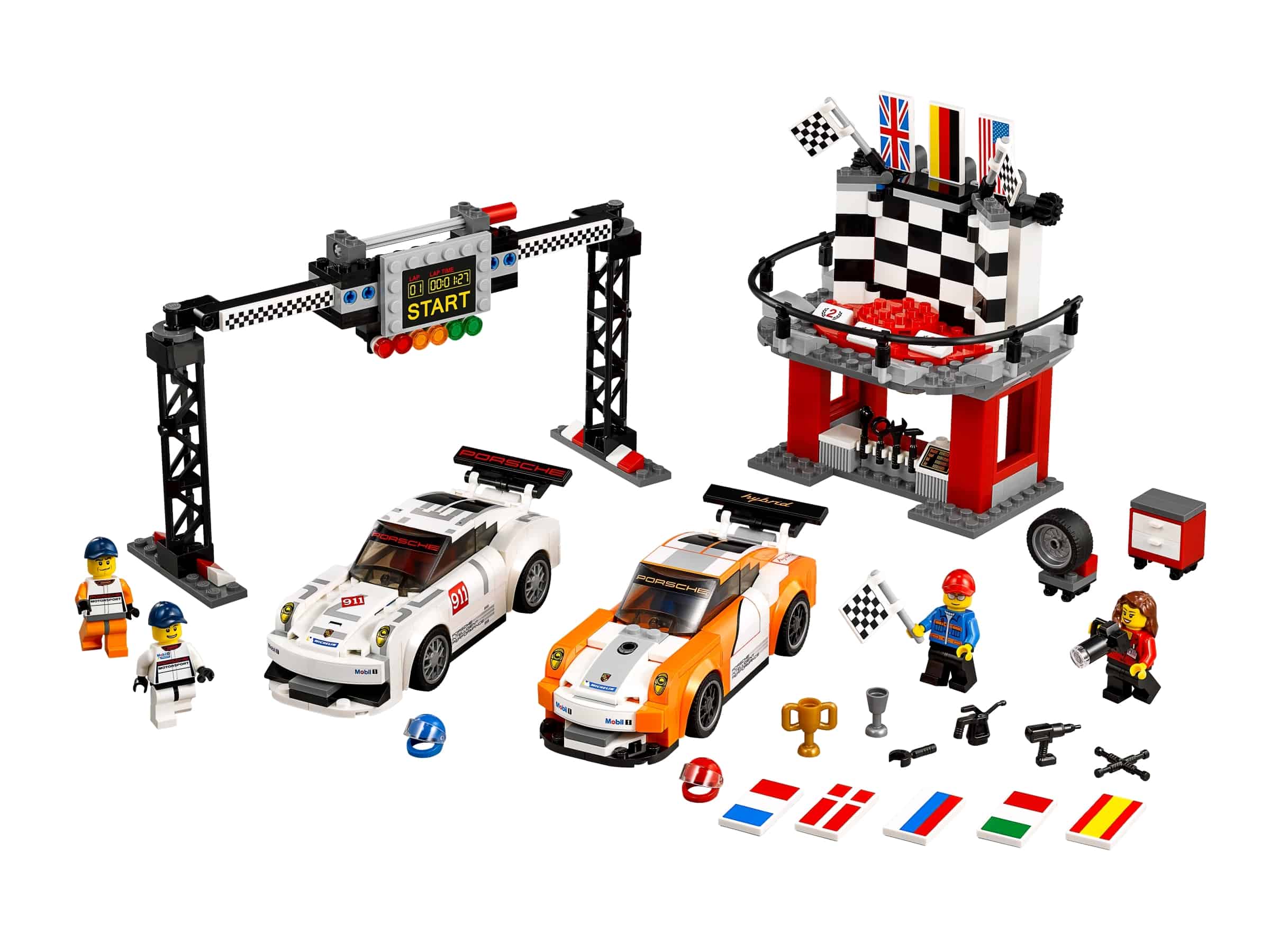 lego porsche 911 gt finish 75912