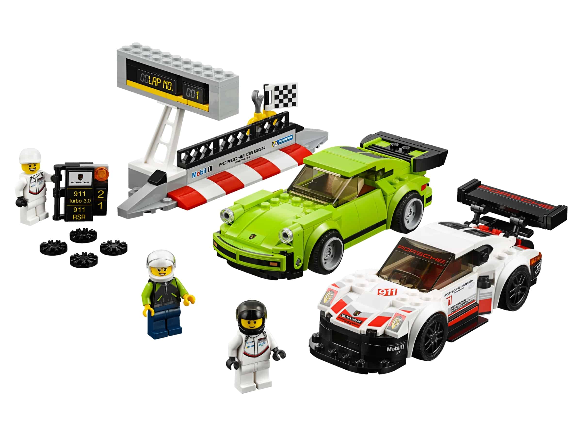 Lego Porsche 911 Rsr En 911 Turbo 3 0 75888