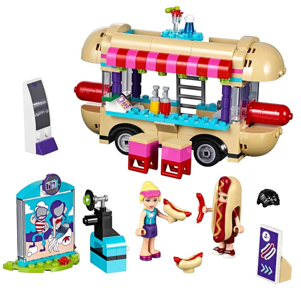 Lego Pretpark Hotdog Wagen 41129