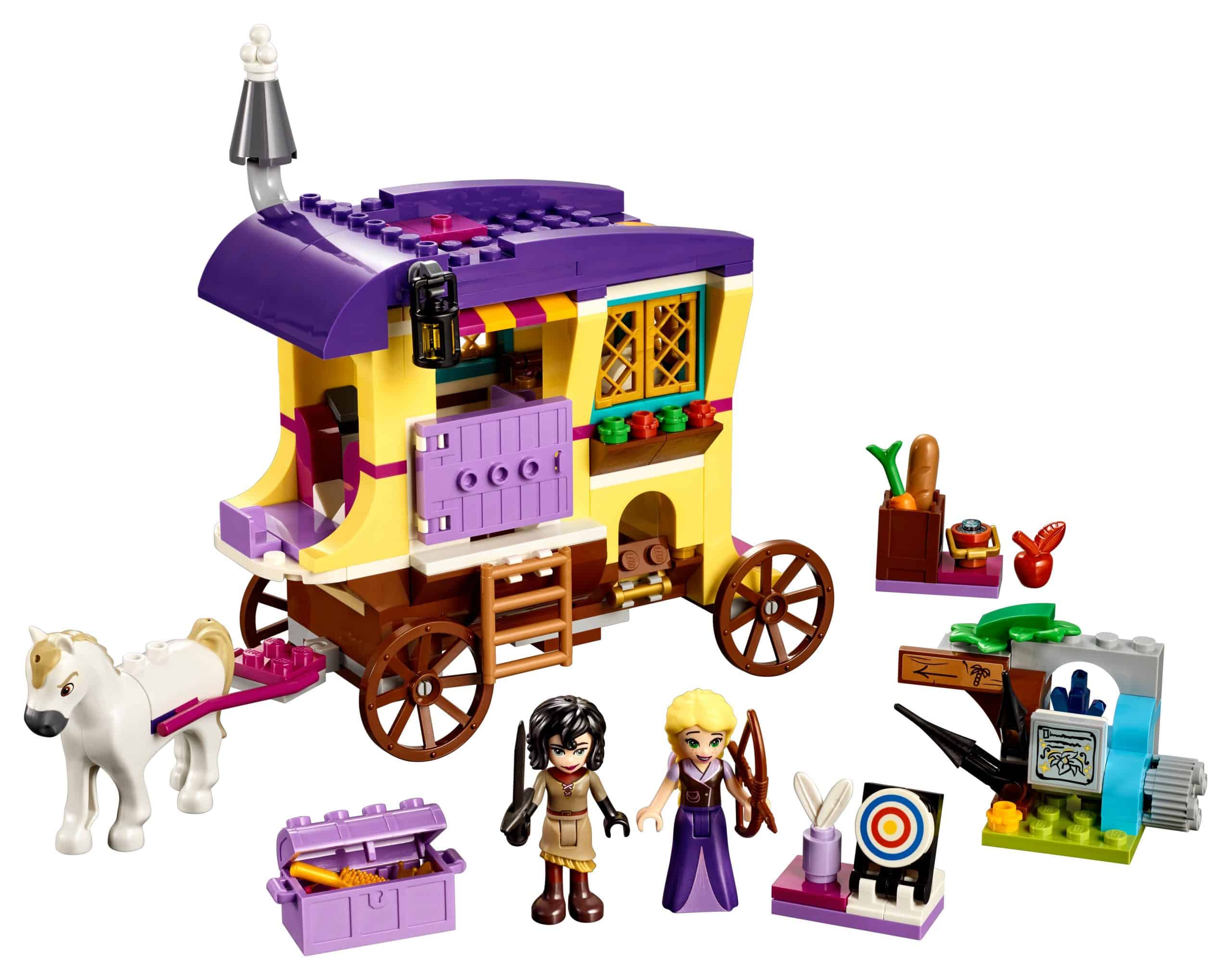 Lego Rapunzels Caravan 41157 Scaled