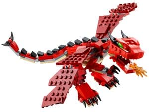 Lego Rode Dieren 31032