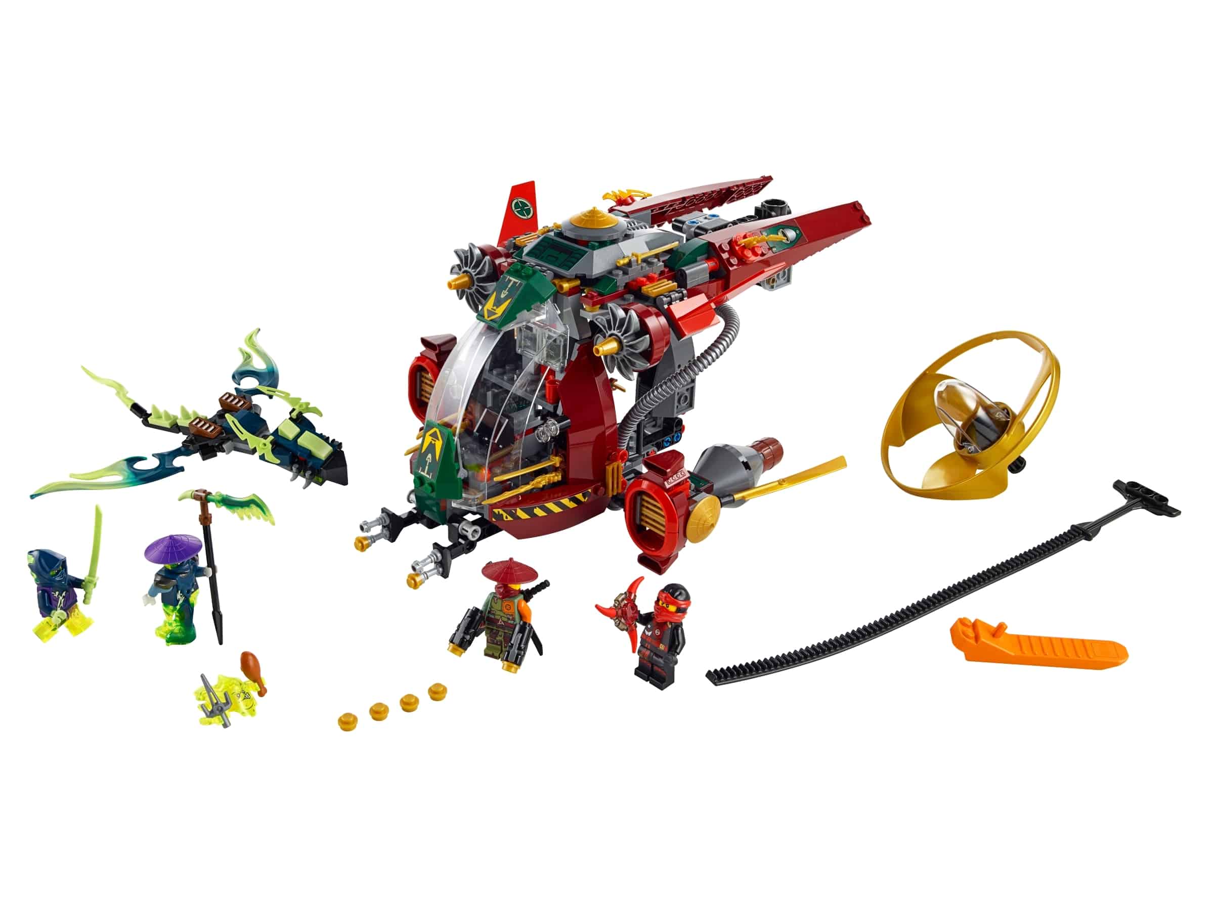 lego ronins r e x 70735