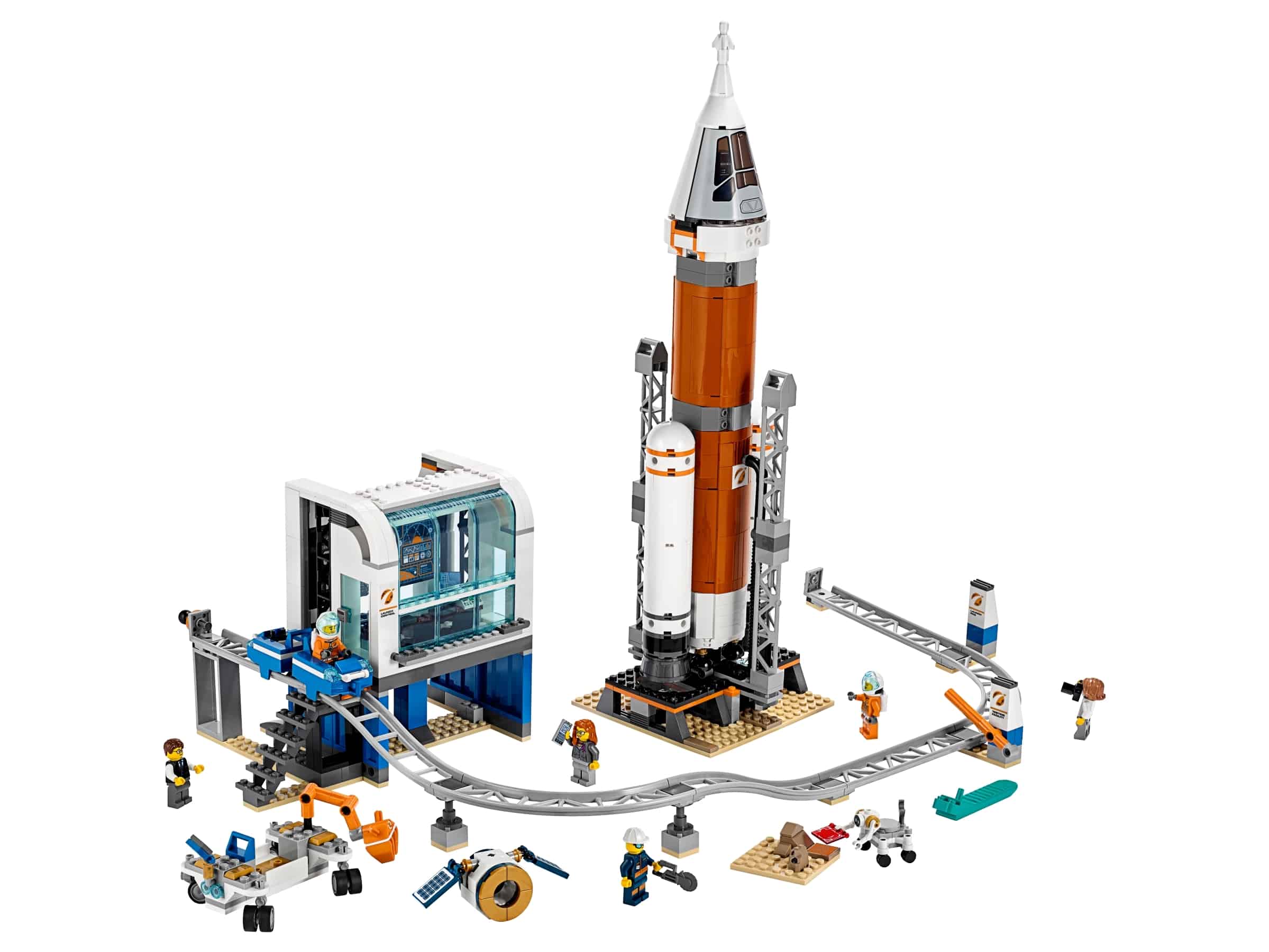 lego ruimteraket en vluchtleiding 60228