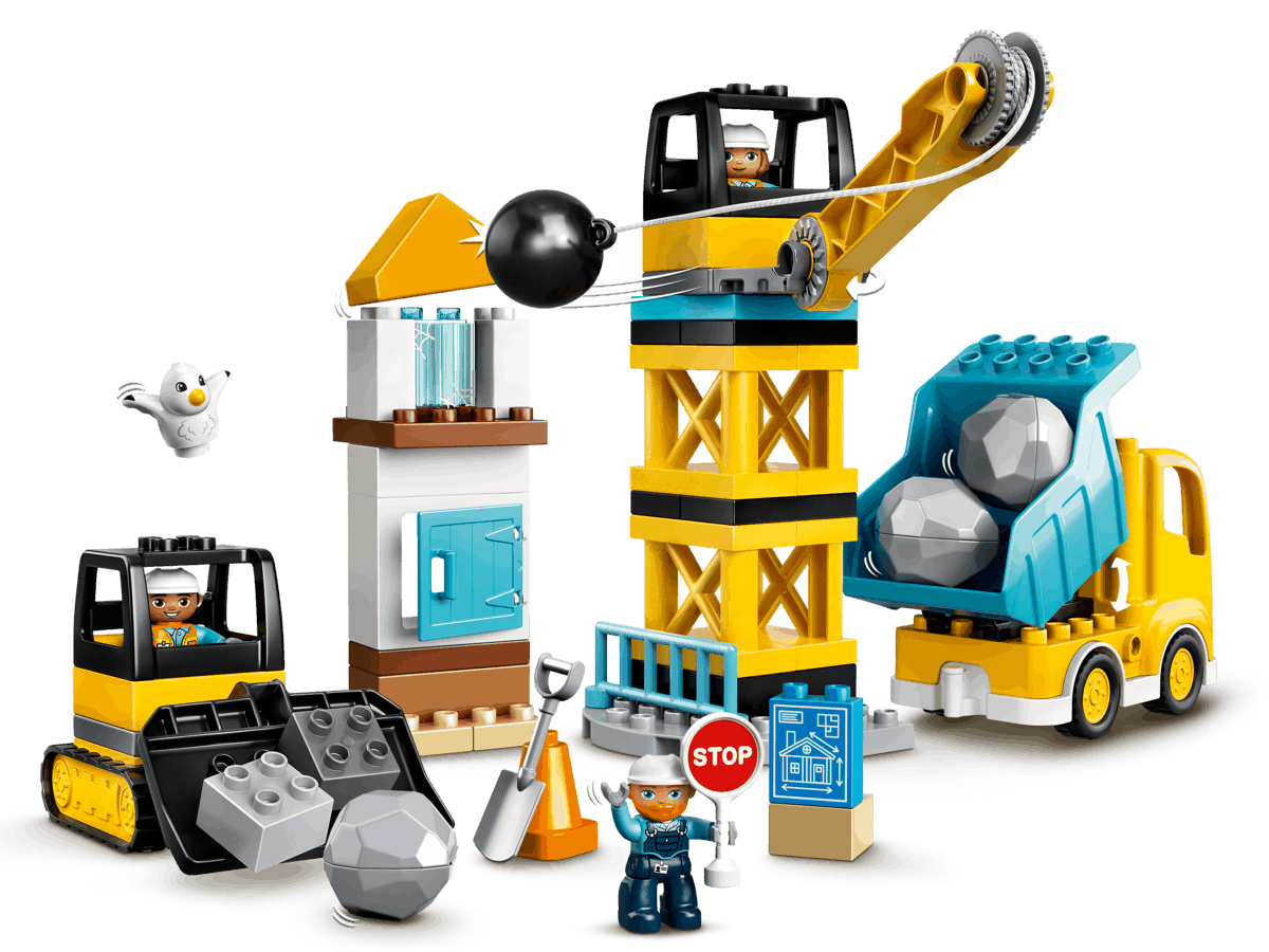 Lego Sloopkogel Afbraakwerken 10932