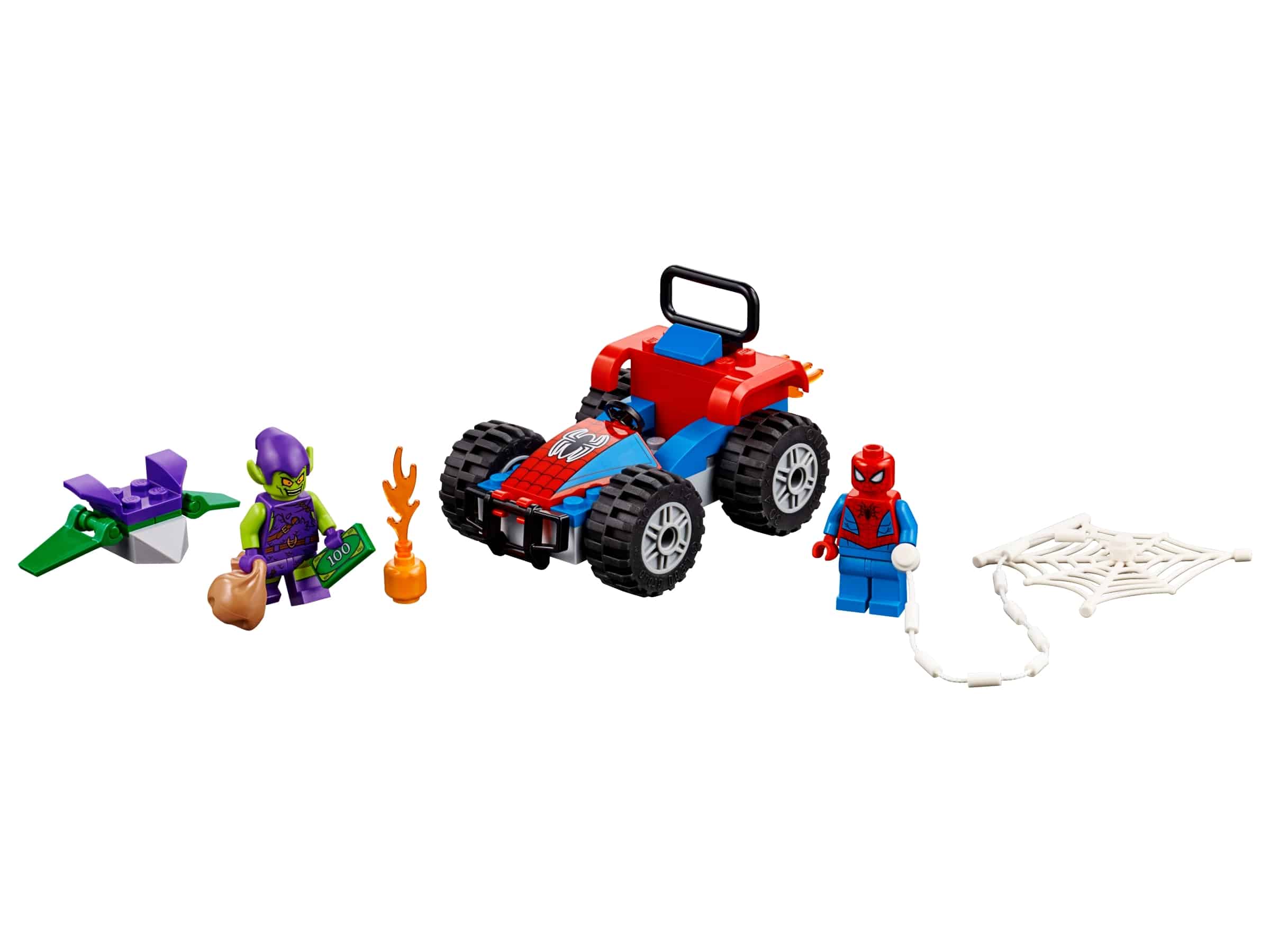 Lego Spider Man Auto Achtervolging 76133