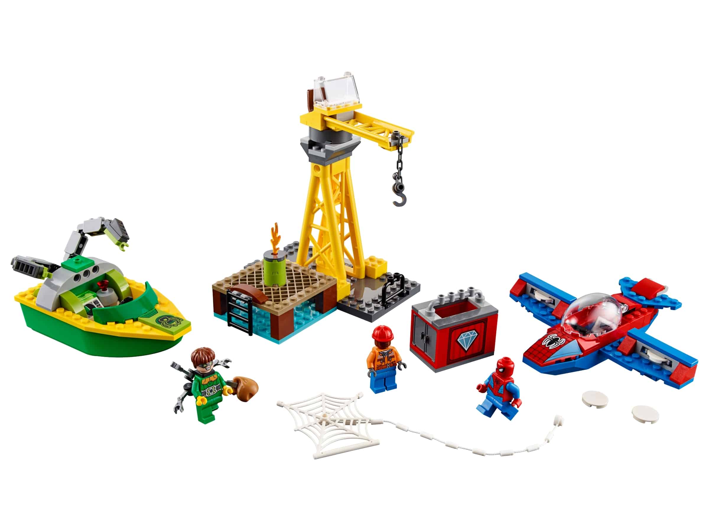lego spider man doc ock diamantroof 76134