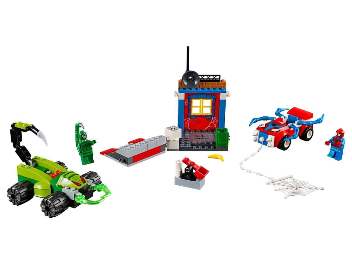 LEGO Spider-Man vs. Scorpion straatduel 10754