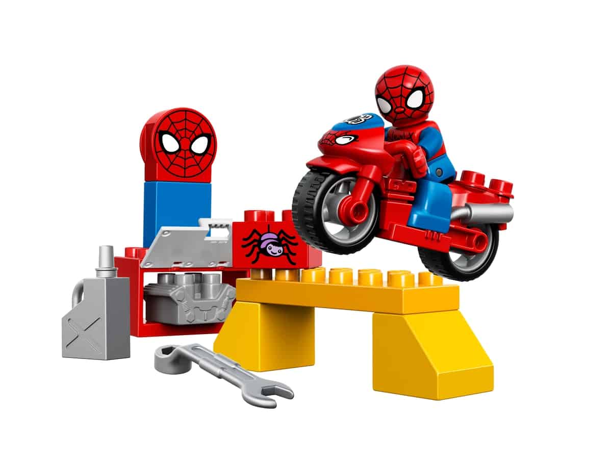 Lego Spider Man Webmotor Werkplaats 10607