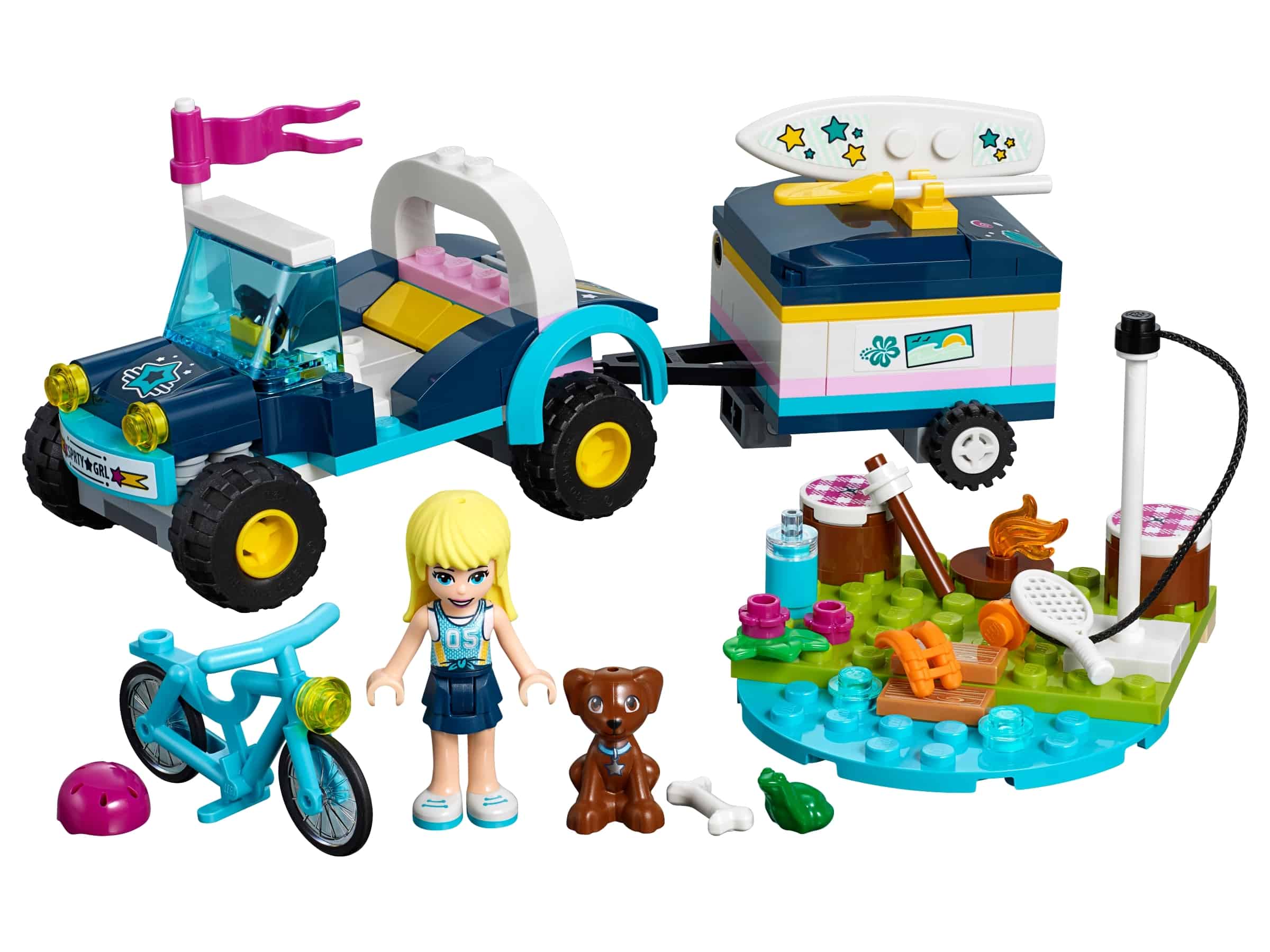 lego stephanies buggy en aanhanger 41364