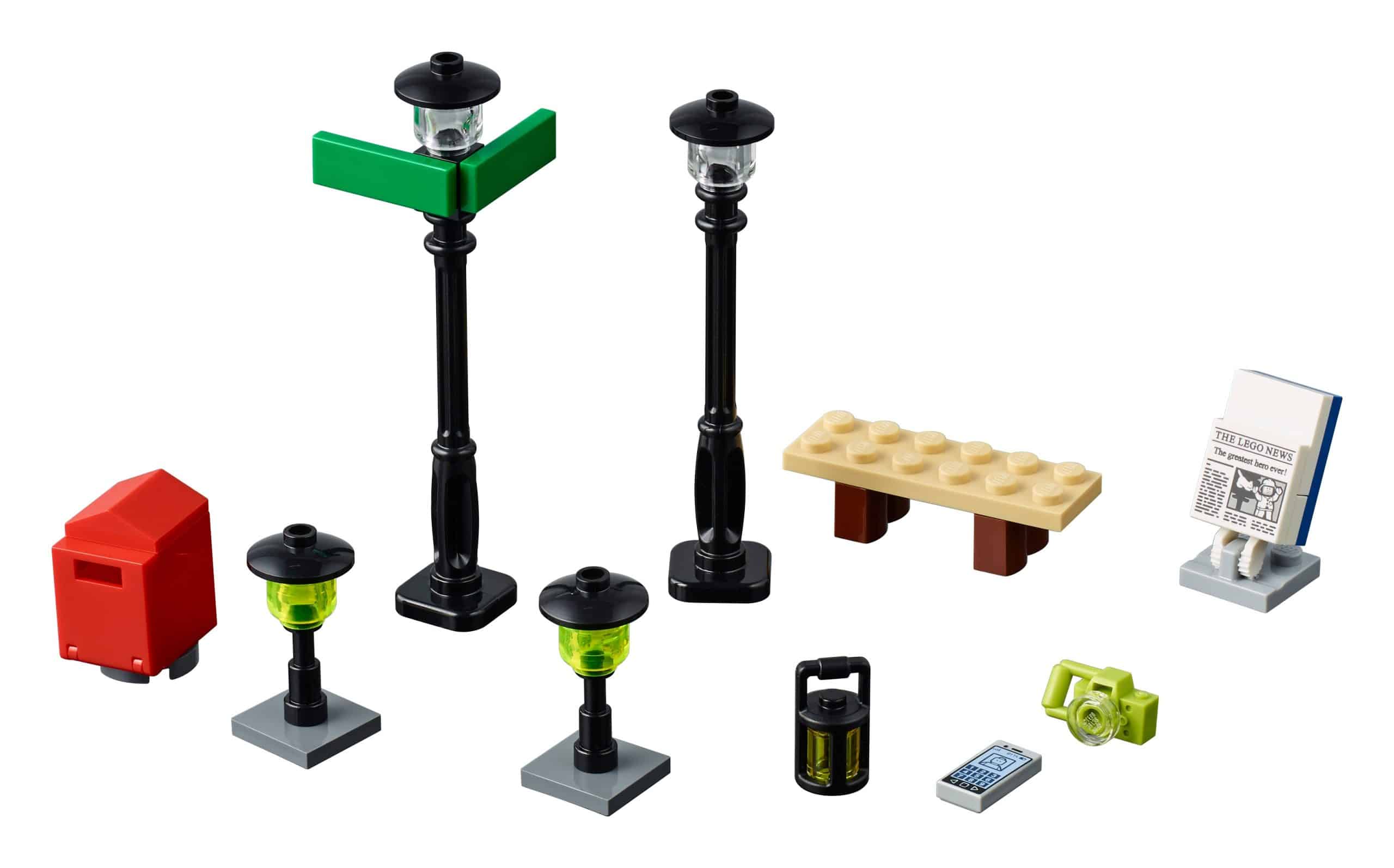Lego Straatlantaarns 40312 Scaled