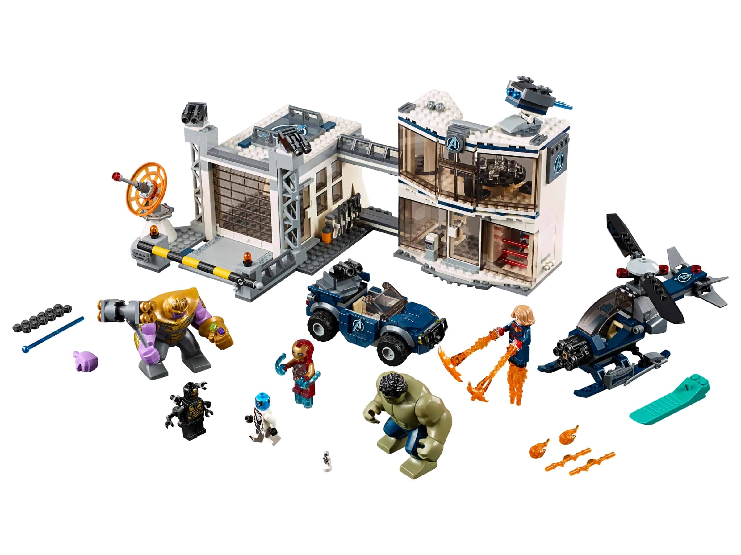 Lego Strijd Bij De Basis Van De Avengers 76131
