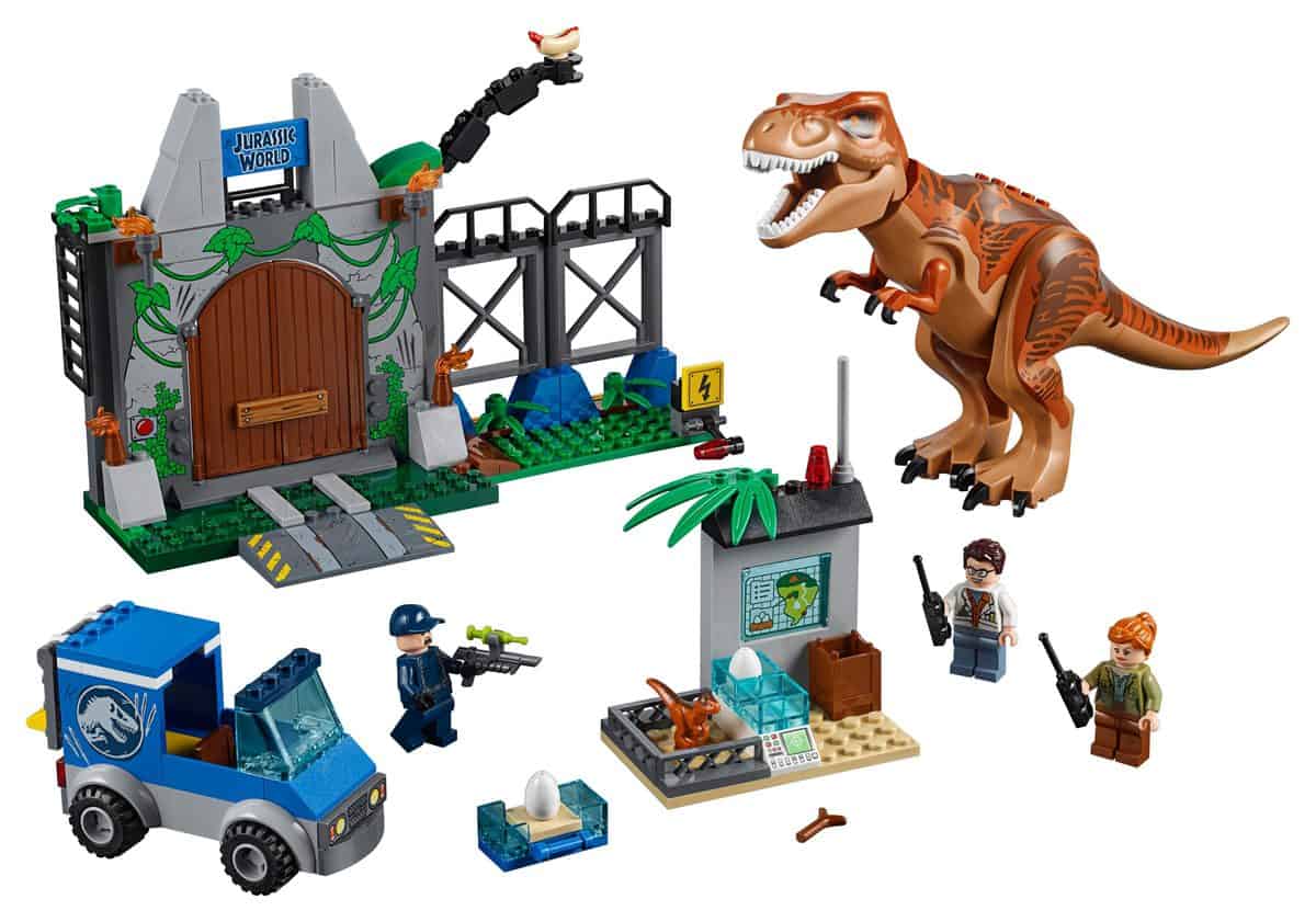 LEGO T. rex ontsnapping 10758