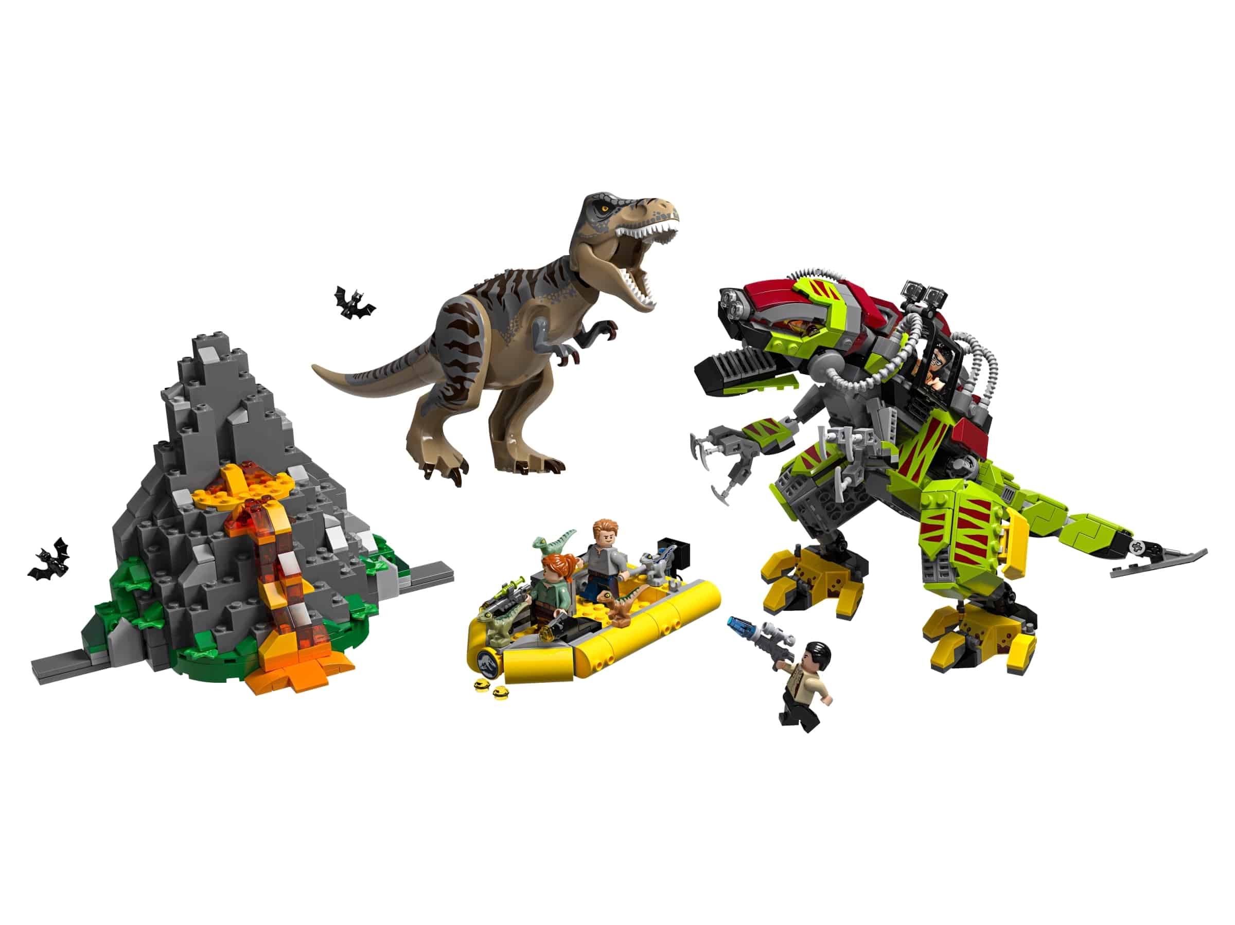 LEGO T. Rex vs. Dinomecha gevecht 75938