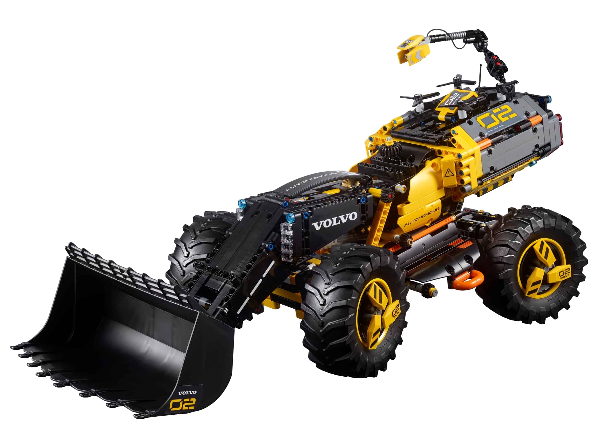 lego volvo concept wiellader zeux 42081