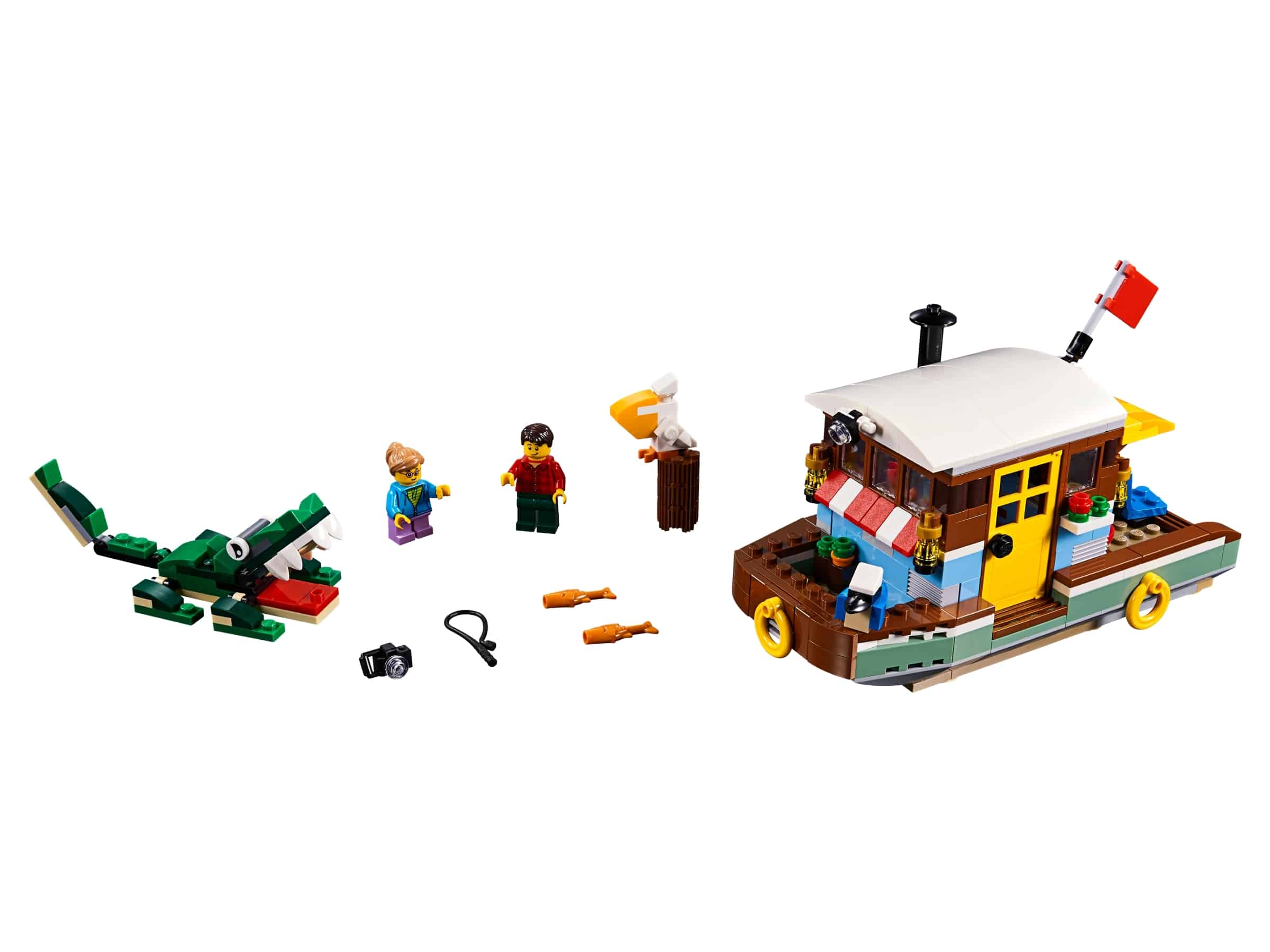 Lego Woonboot Aan De Rivier 31093