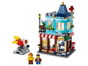 lego woonhuis en speelgoedwinkel 31105