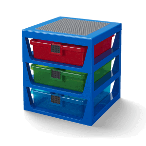 transparant blauw lego ladenblok 5006179