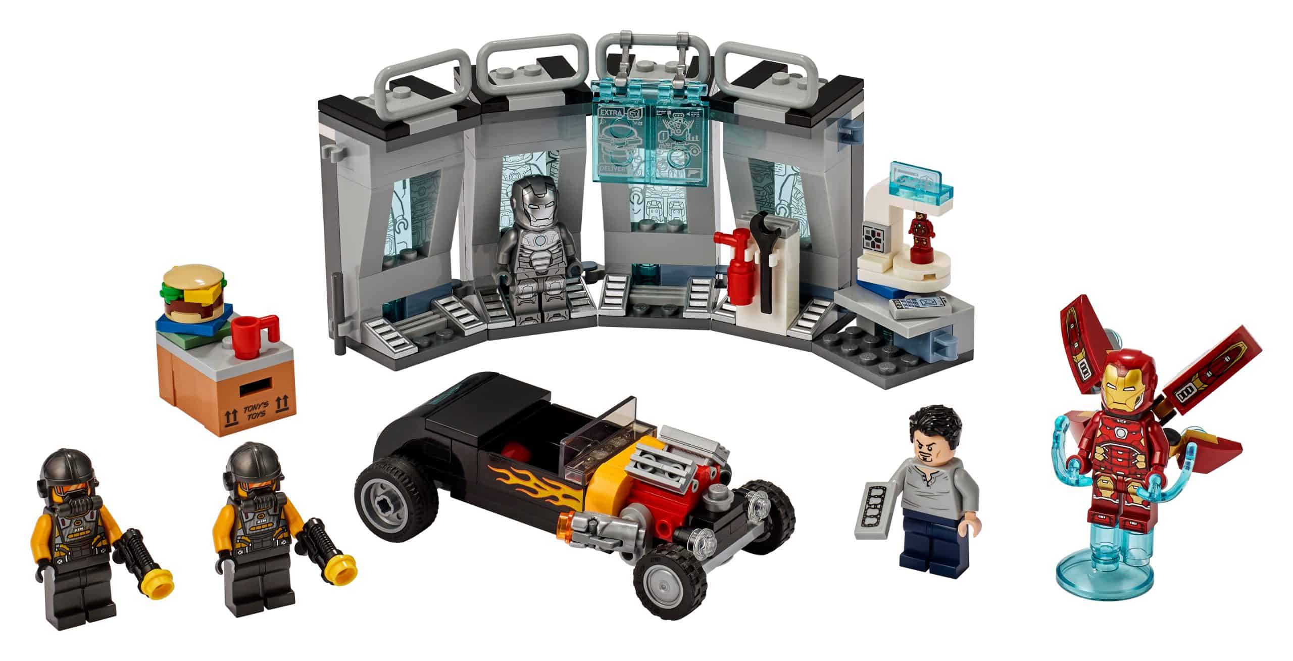 Lego Iron Man Wapenkamer 76167 Scaled